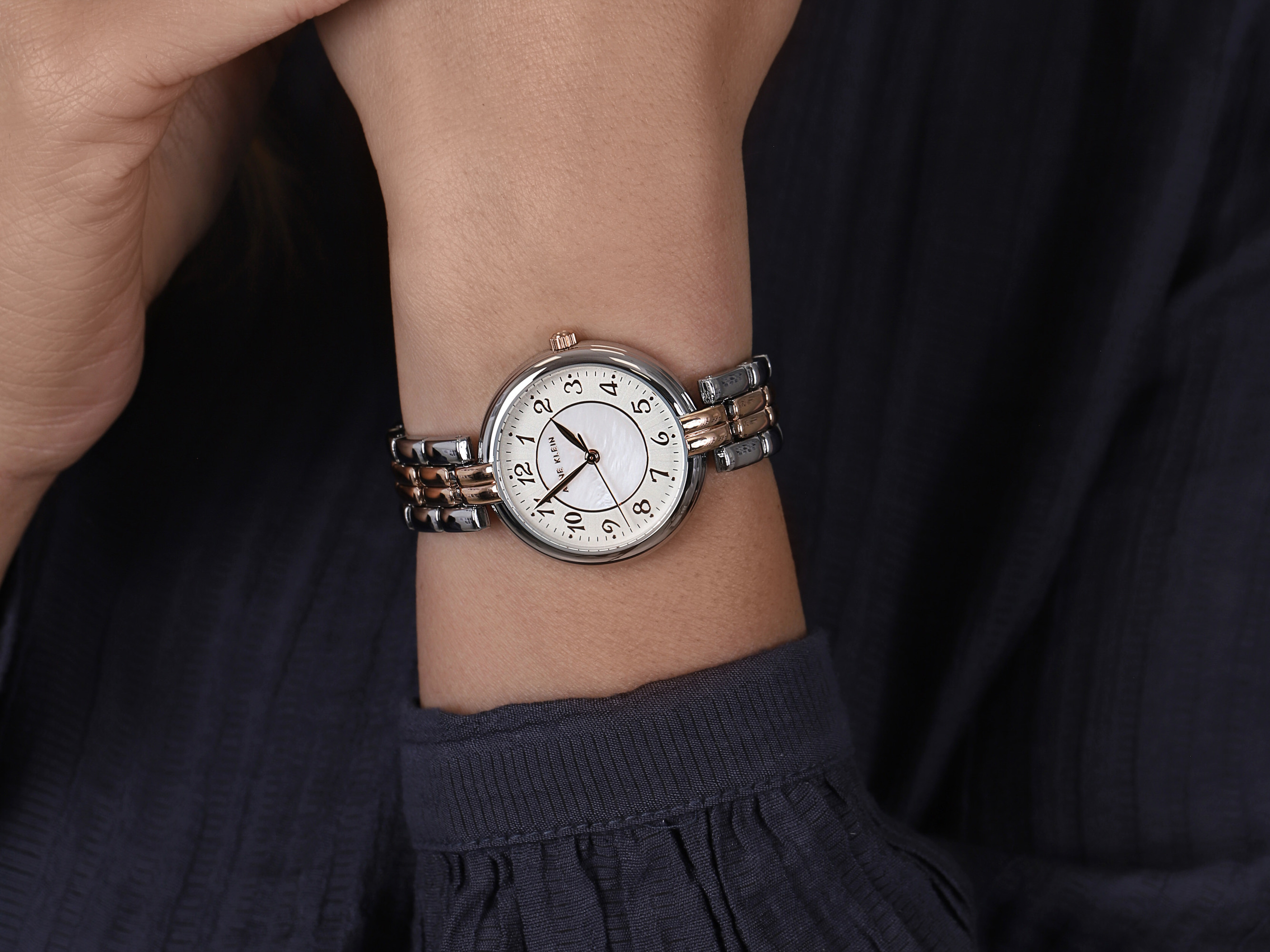 Anne Klein AK-3657MPRT zegarek damski Bransoleta - miniatura 4