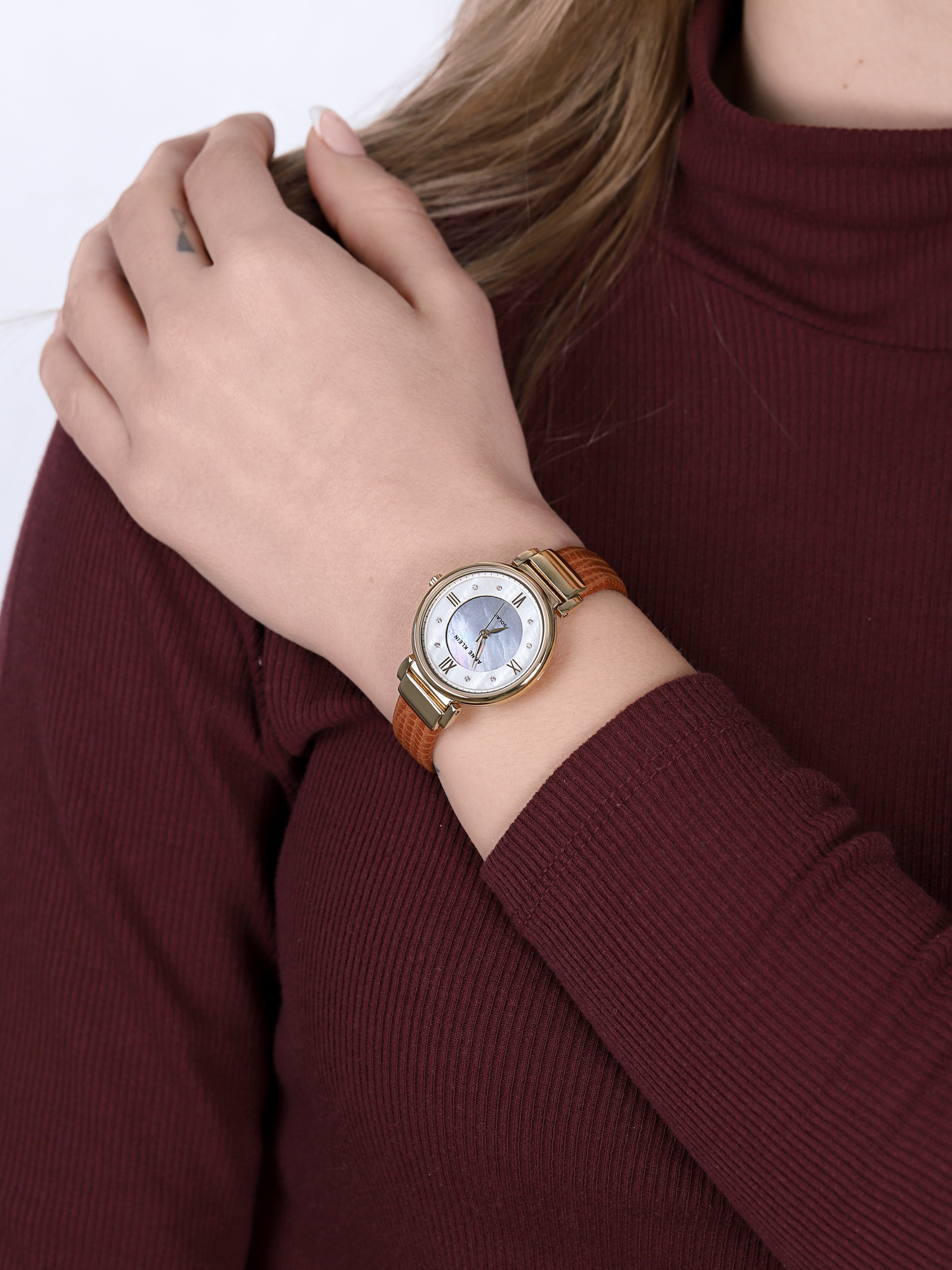 Anne Klein AK-3660MPHY zegarek klasyczny Pasek - miniatura 3