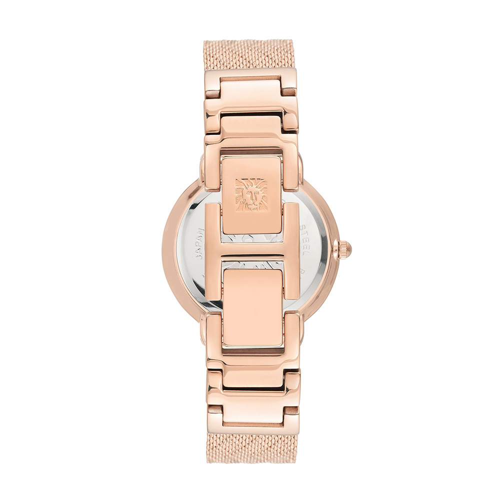 Anne Klein AK-3686PMRG zegarek różowe złoto fashion/modowy Bransoleta bransoleta - miniatura 6