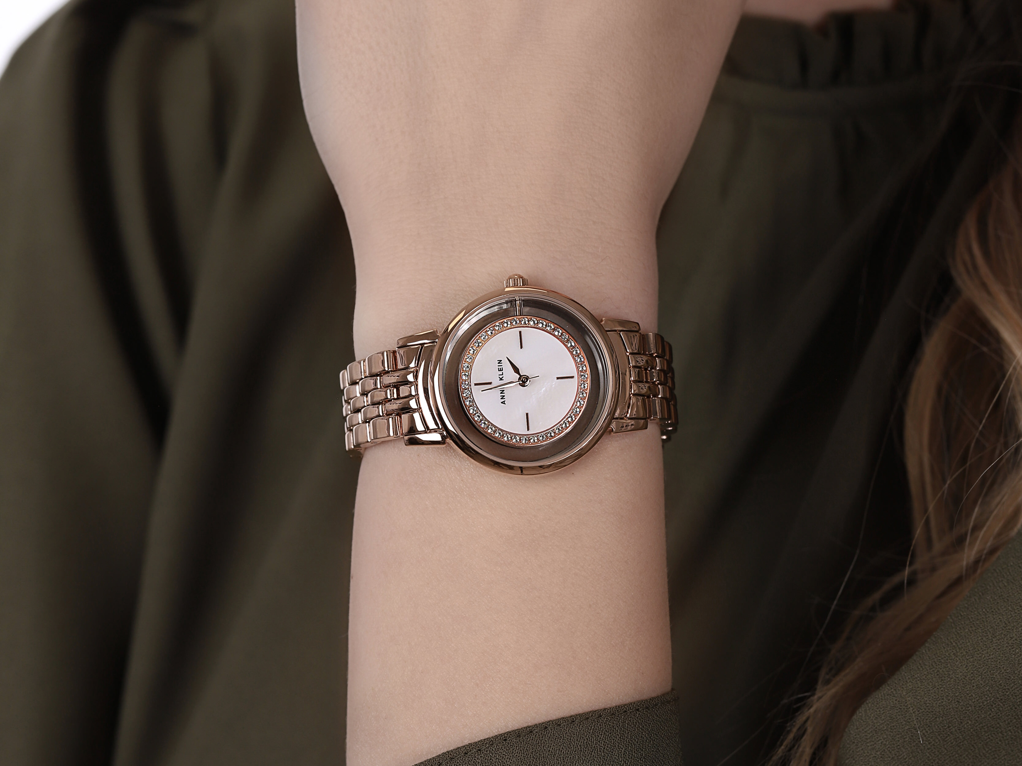 Anne Klein AK-3692MPRG zegarek klasyczny Bransoleta - miniatura 4