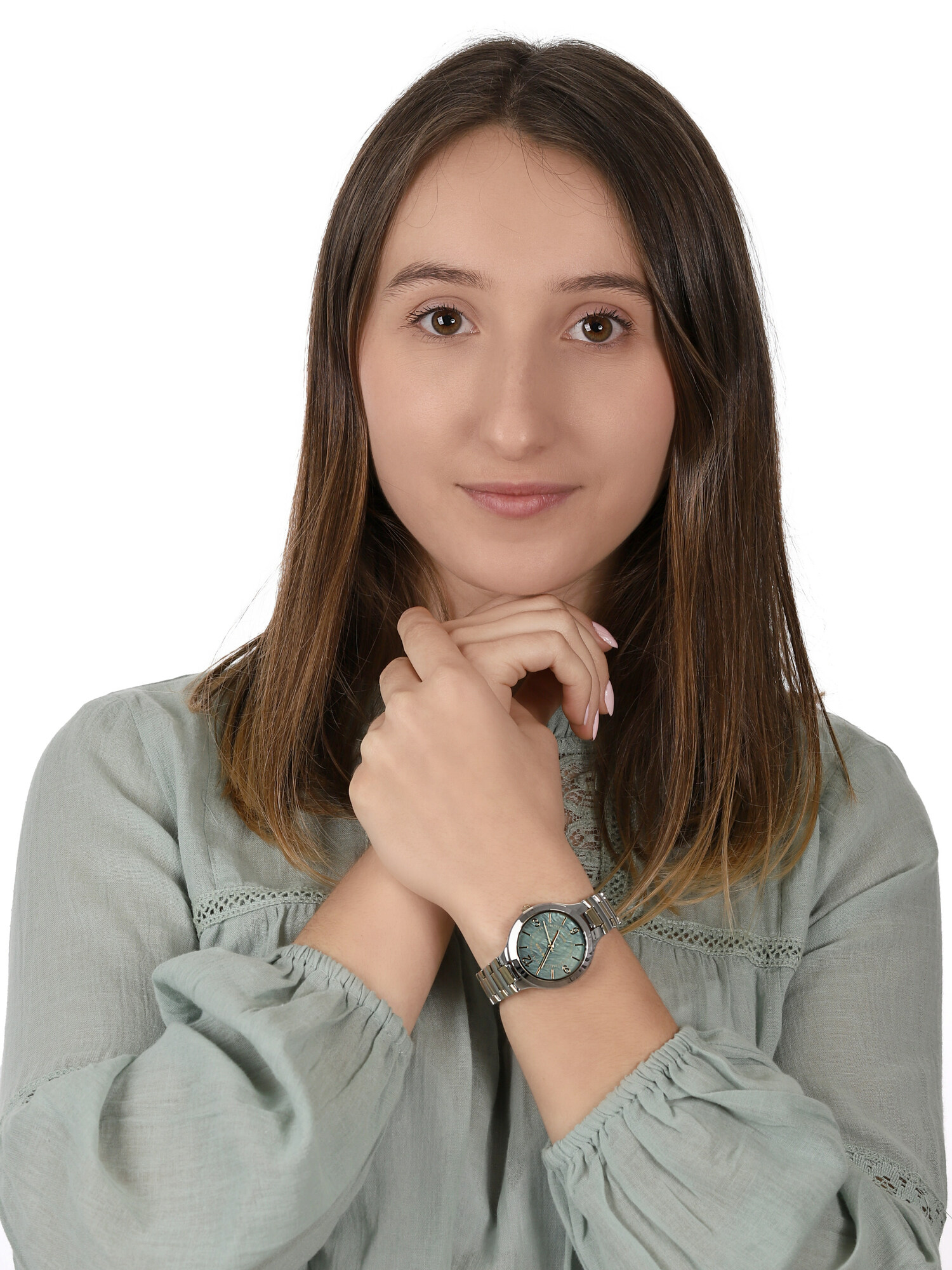 Anne Klein AK-3711GNTT zegarek klasyczny Bransoleta - miniatura 2