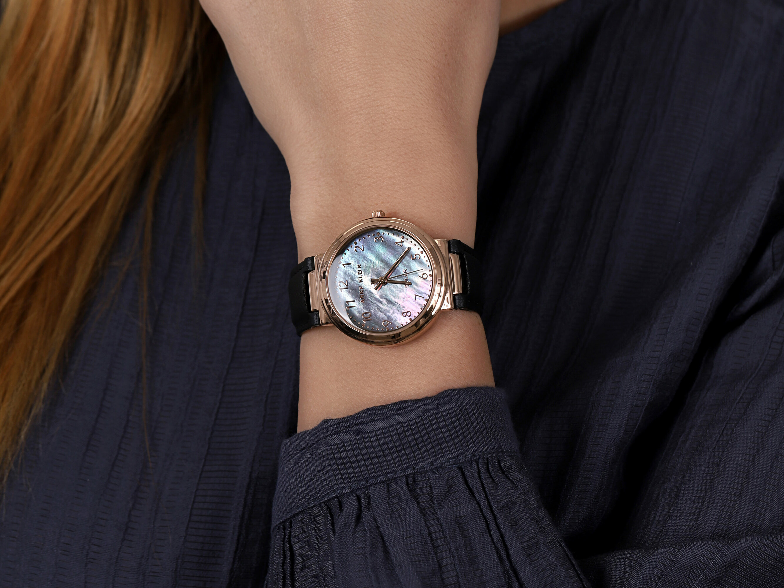 Anne Klein AK-3712RGBK zegarek klasyczny Pasek - miniatura 4