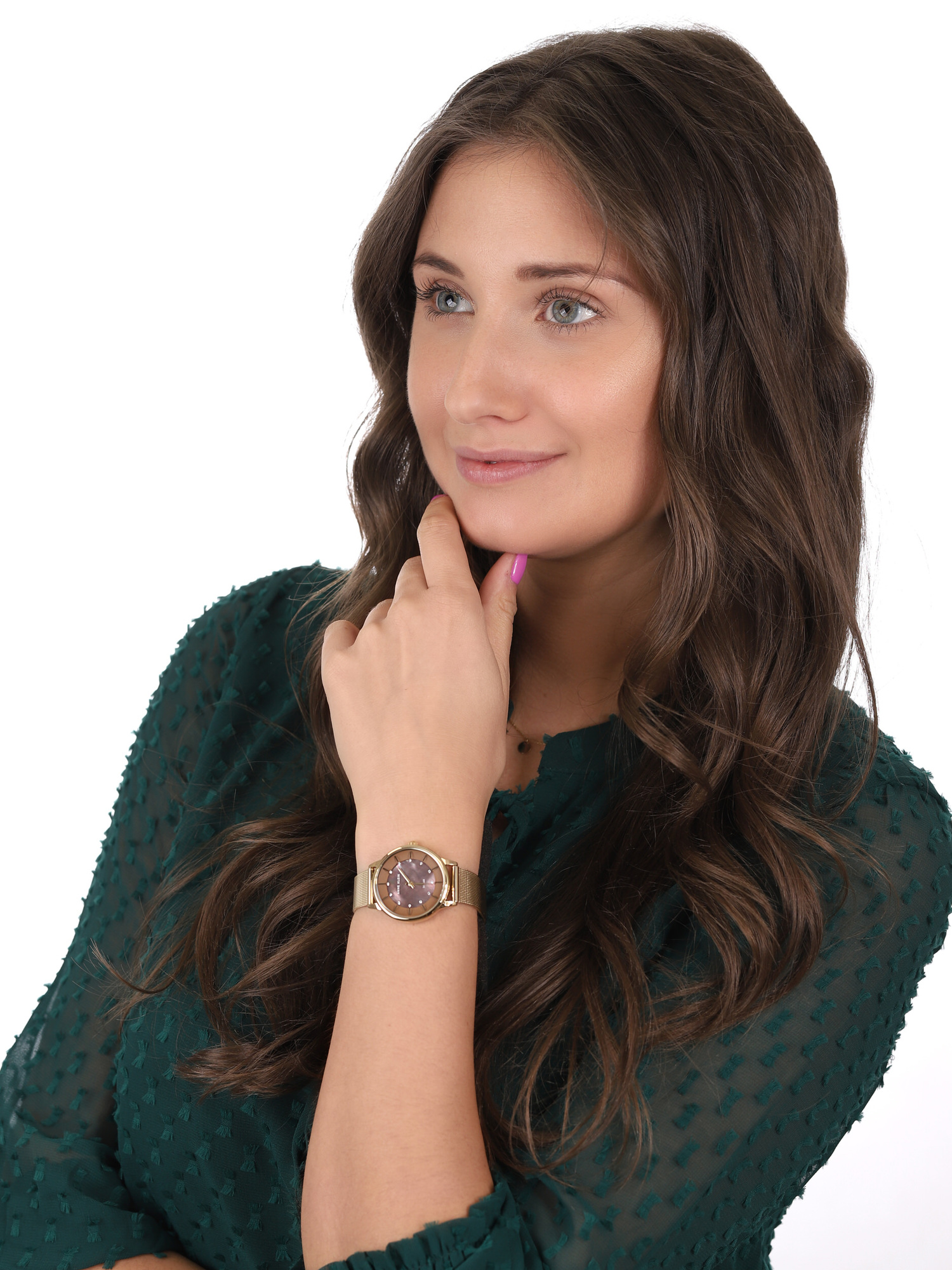 Anne Klein AK-3722TMGB zegarek klasyczny Bransoleta - miniatura 2