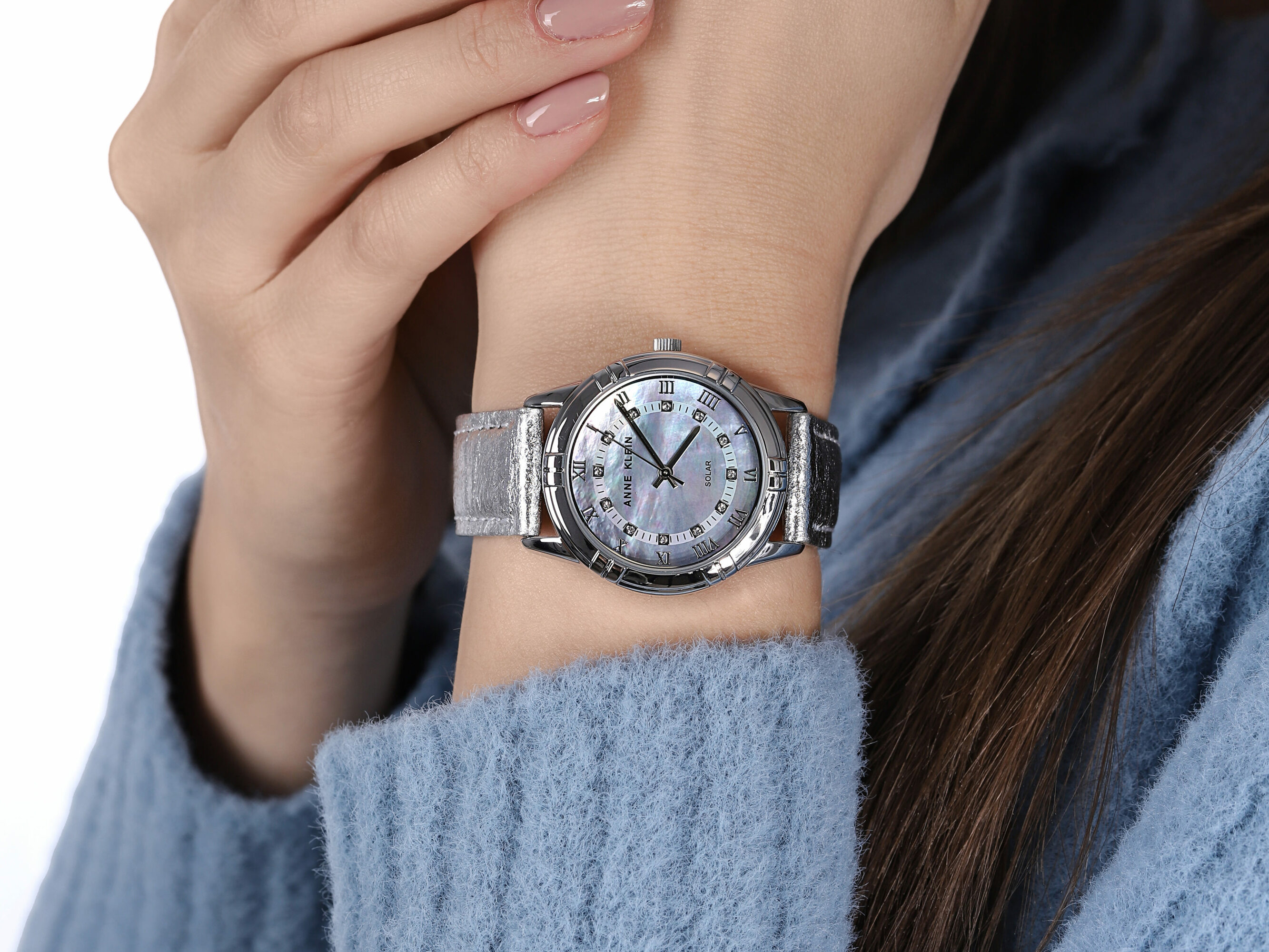 Anne Klein AK-3767MPSI zegarek klasyczny Pasek - miniatura 4