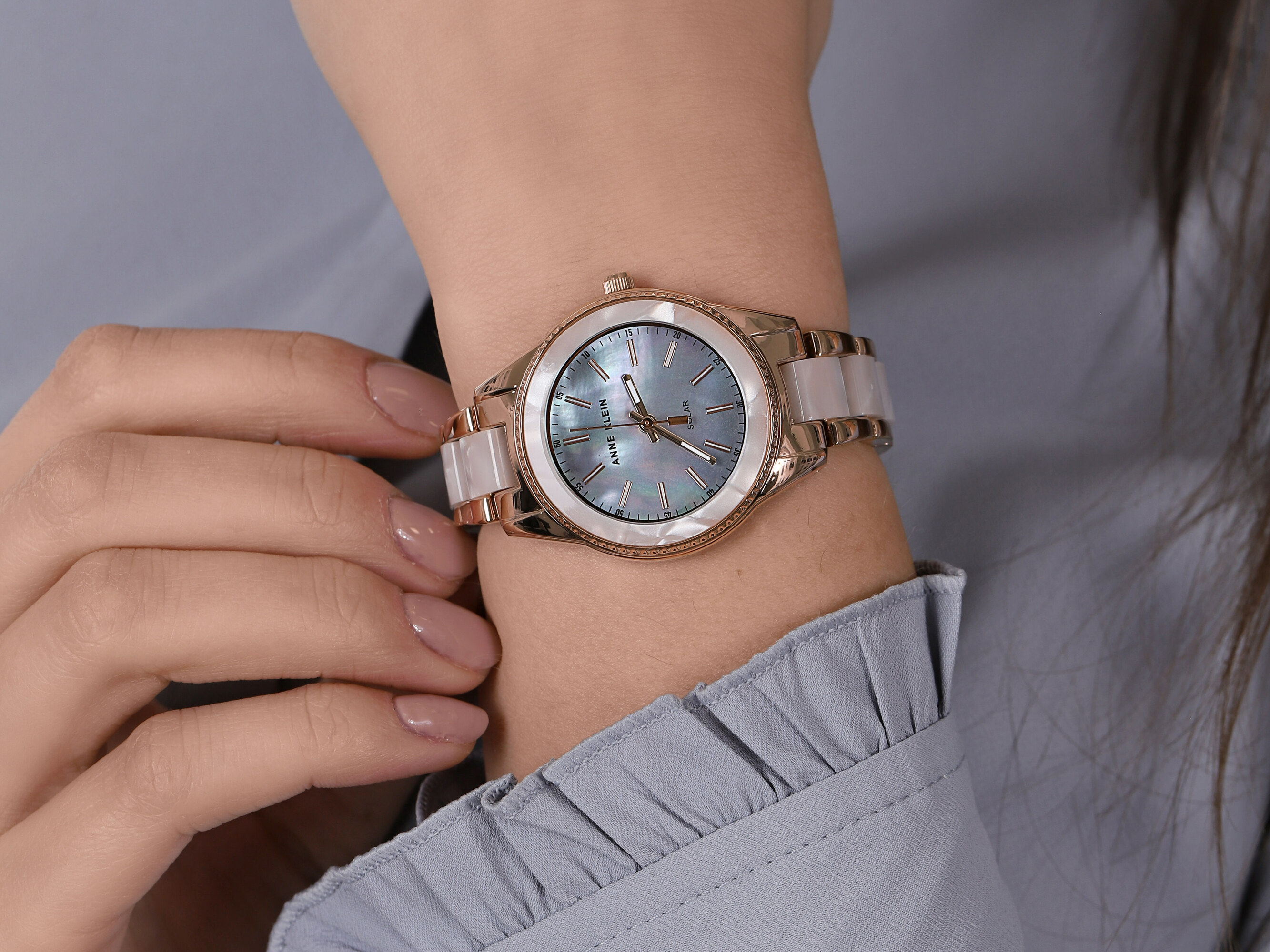 Anne Klein AK-3770WTRG zegarek klasyczny Bransoleta - miniatura 4