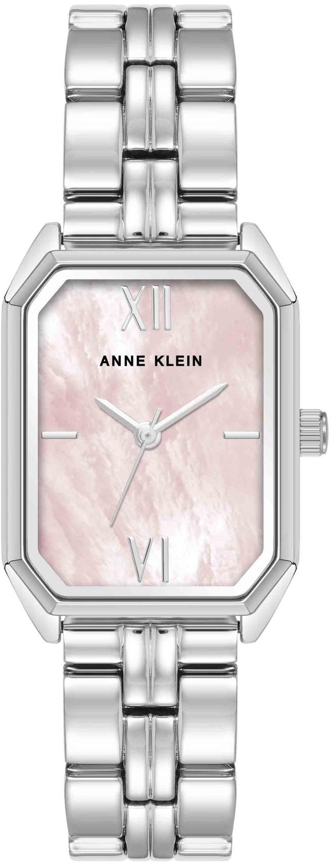 Anne Klein Quartz Analog Light Pink Silver AK-3775PKSV