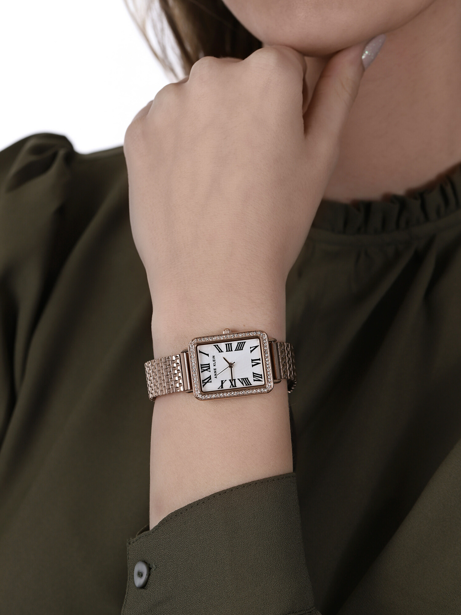 Anne Klein AK-3802MPRG damski zegarek Bransoleta bransoleta - miniatura 3