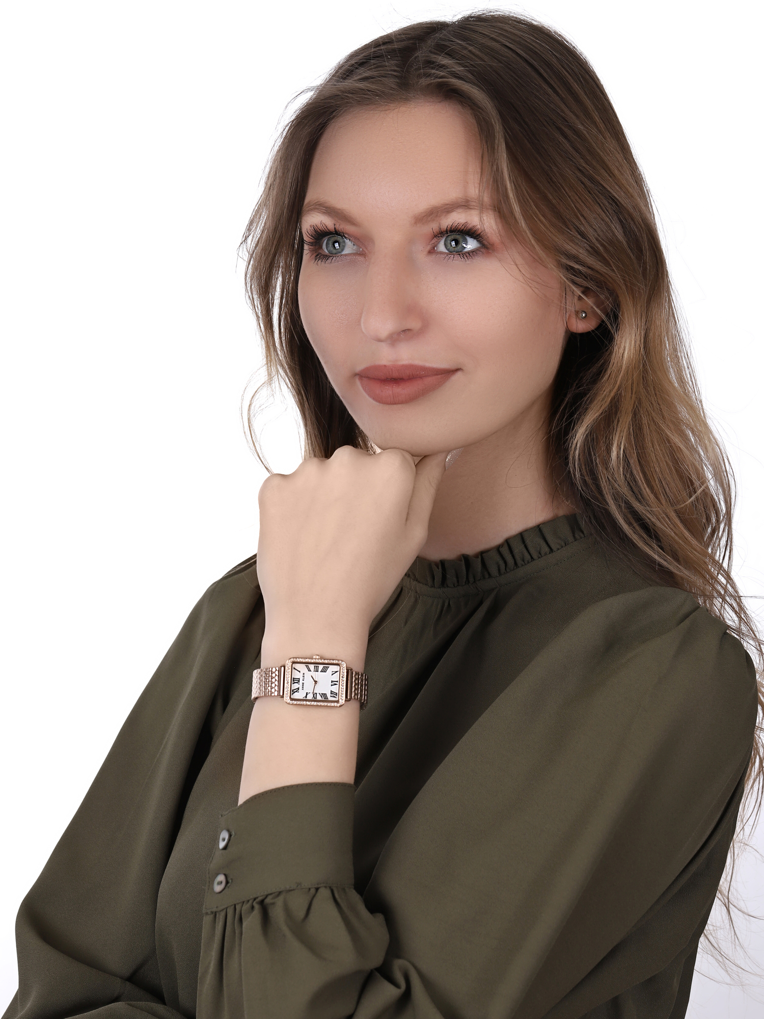 Anne Klein AK-3802MPRG zegarek klasyczny Bransoleta - miniatura 2