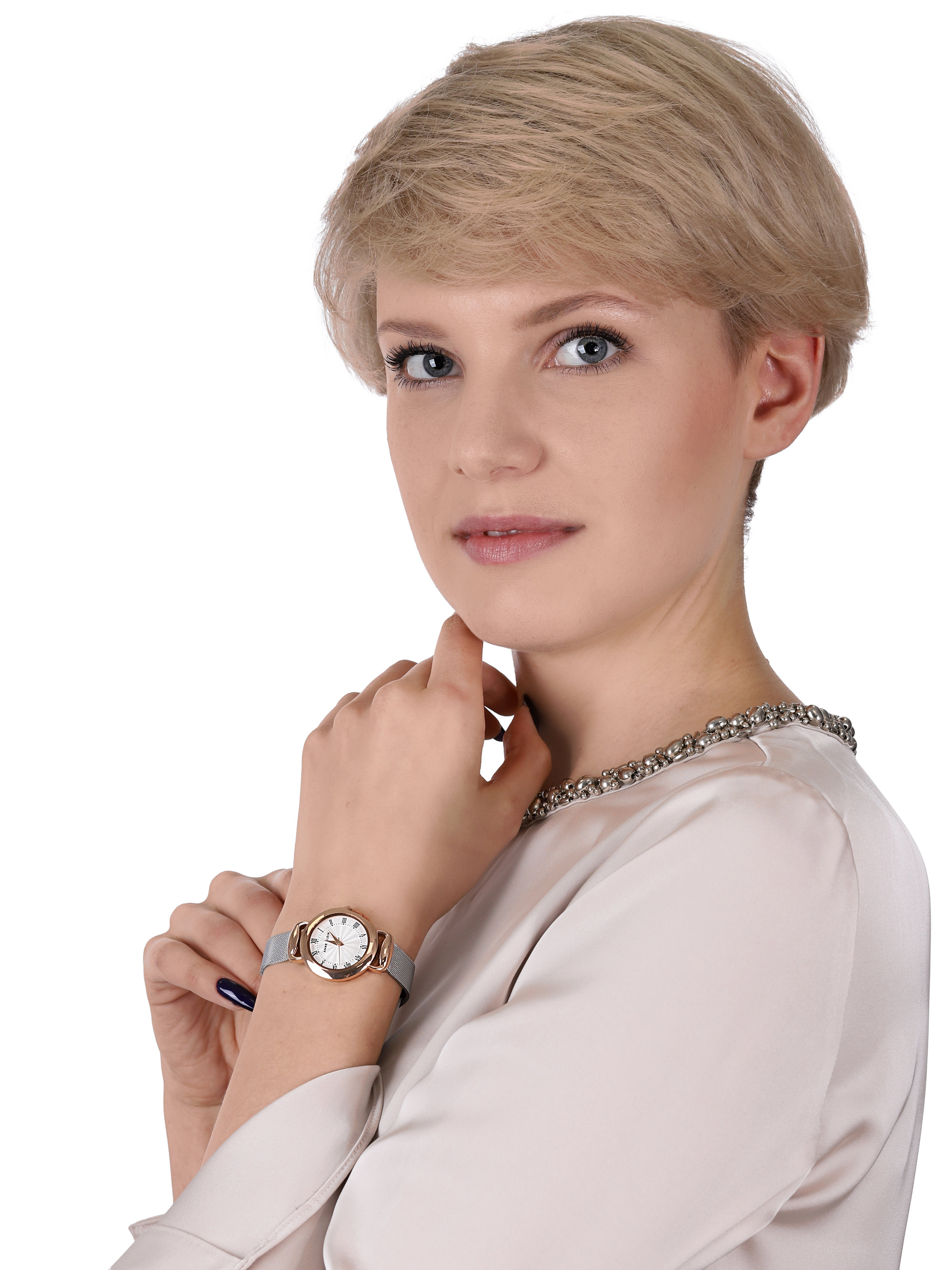 Anne Klein AK-3807SVRT zegarek klasyczny Bransoleta - miniatura 2