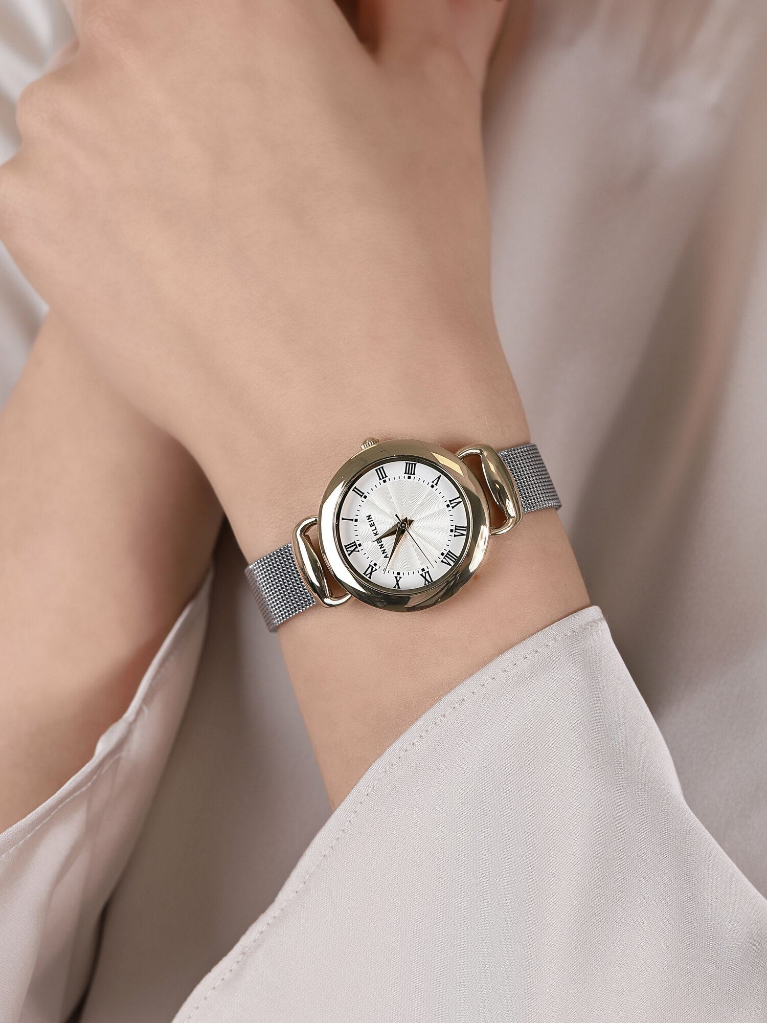 Anne Klein AK-3807SVTT damski zegarek Bransoleta bransoleta - miniatura 3
