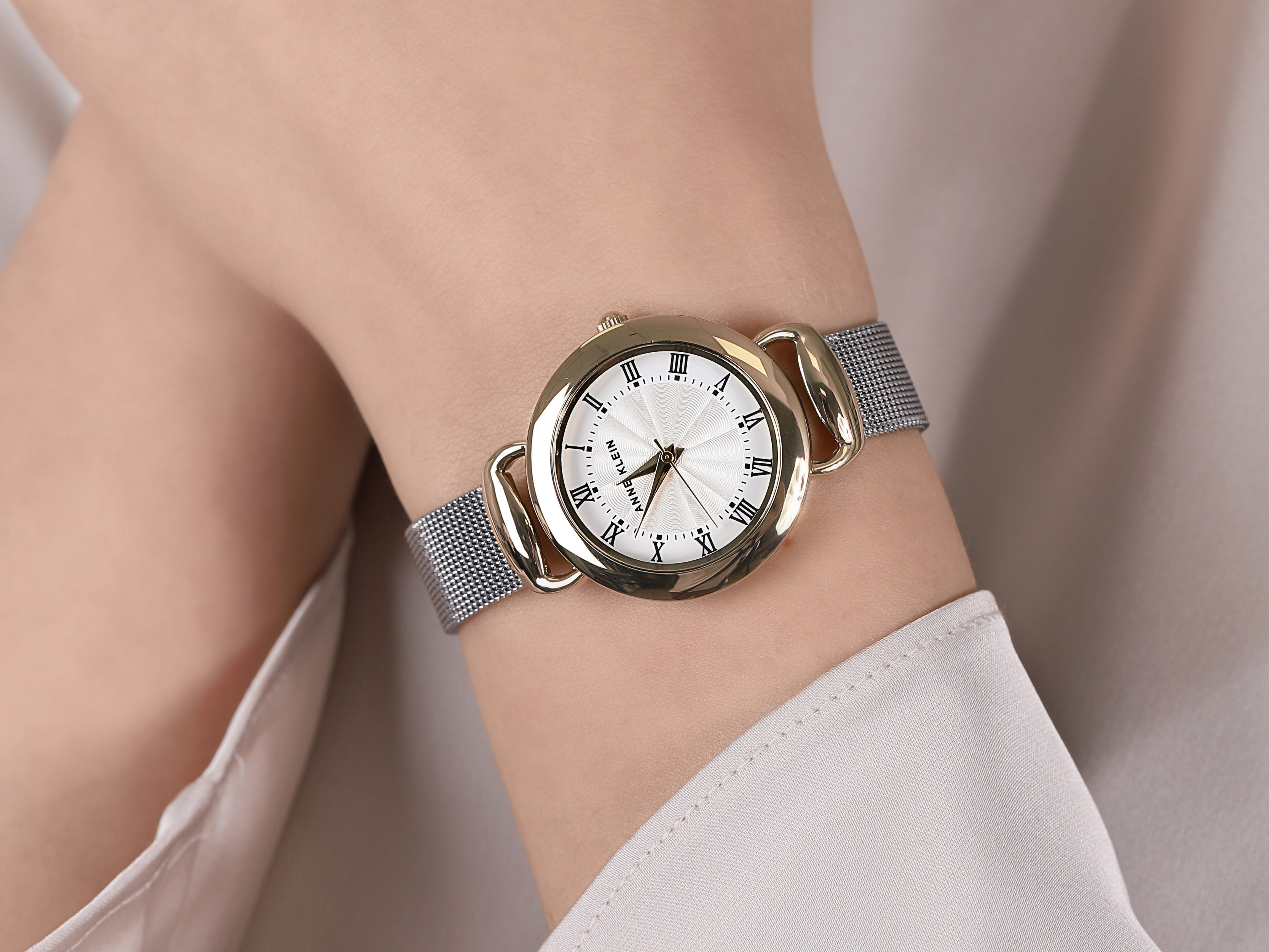 Anne Klein AK-3807SVTT zegarek damski Bransoleta - miniatura 4