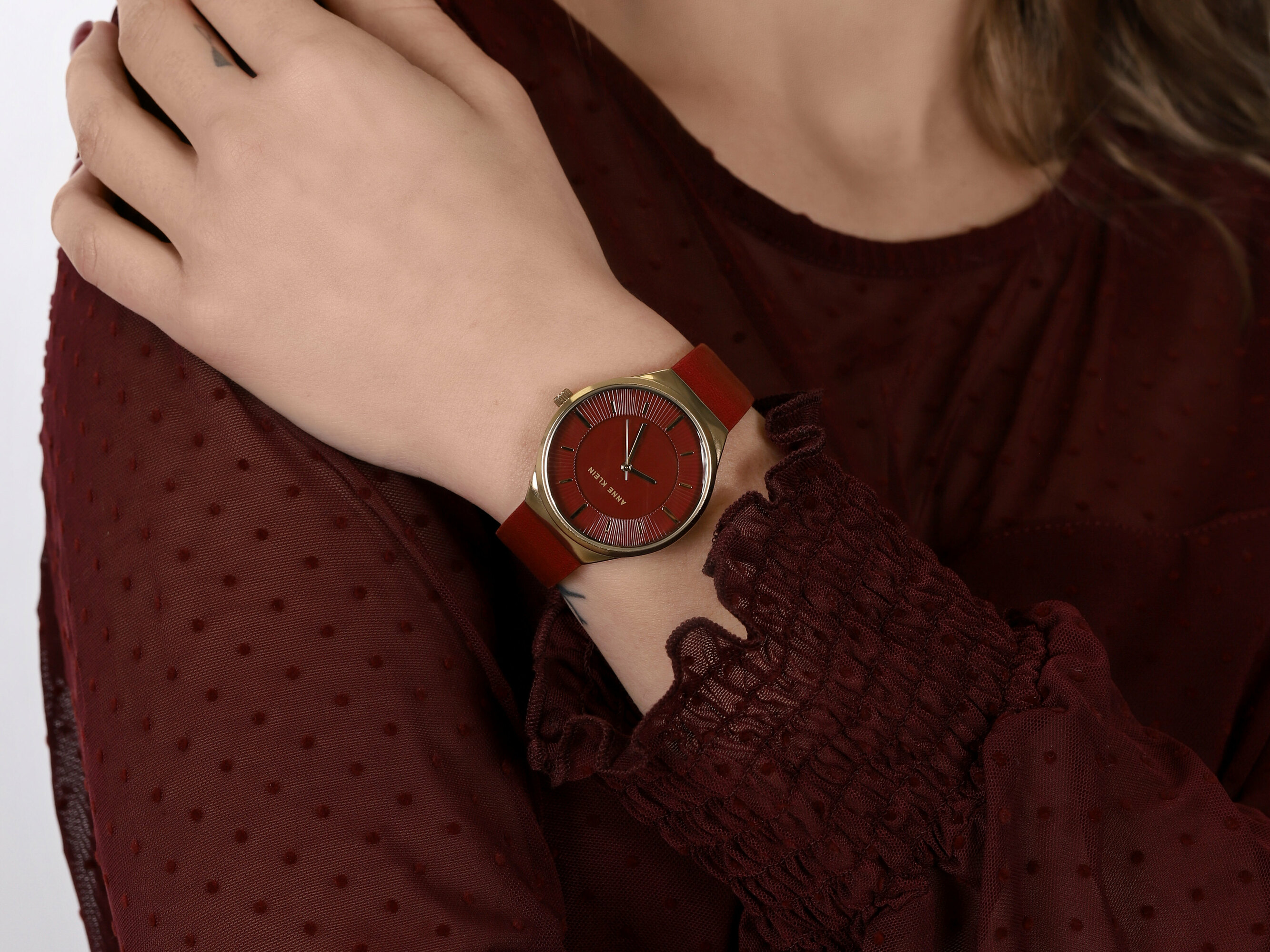 Anne Klein AK-3814BYBY zegarek damski Pasek - miniatura 4