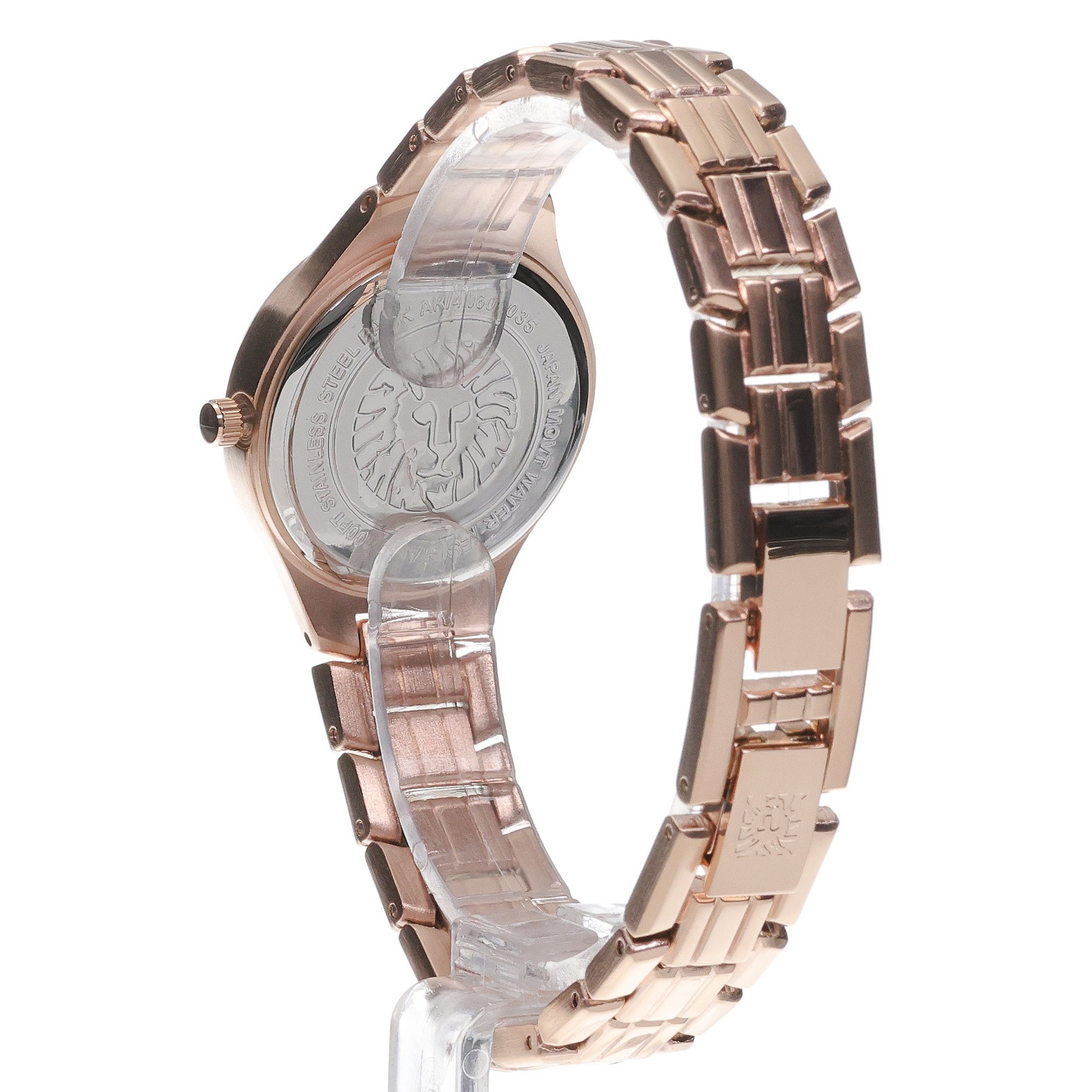 Anne Klein AK-4060RGRG zegarek różowe złoto klasyczny Bransoleta bransoleta - miniatura 4