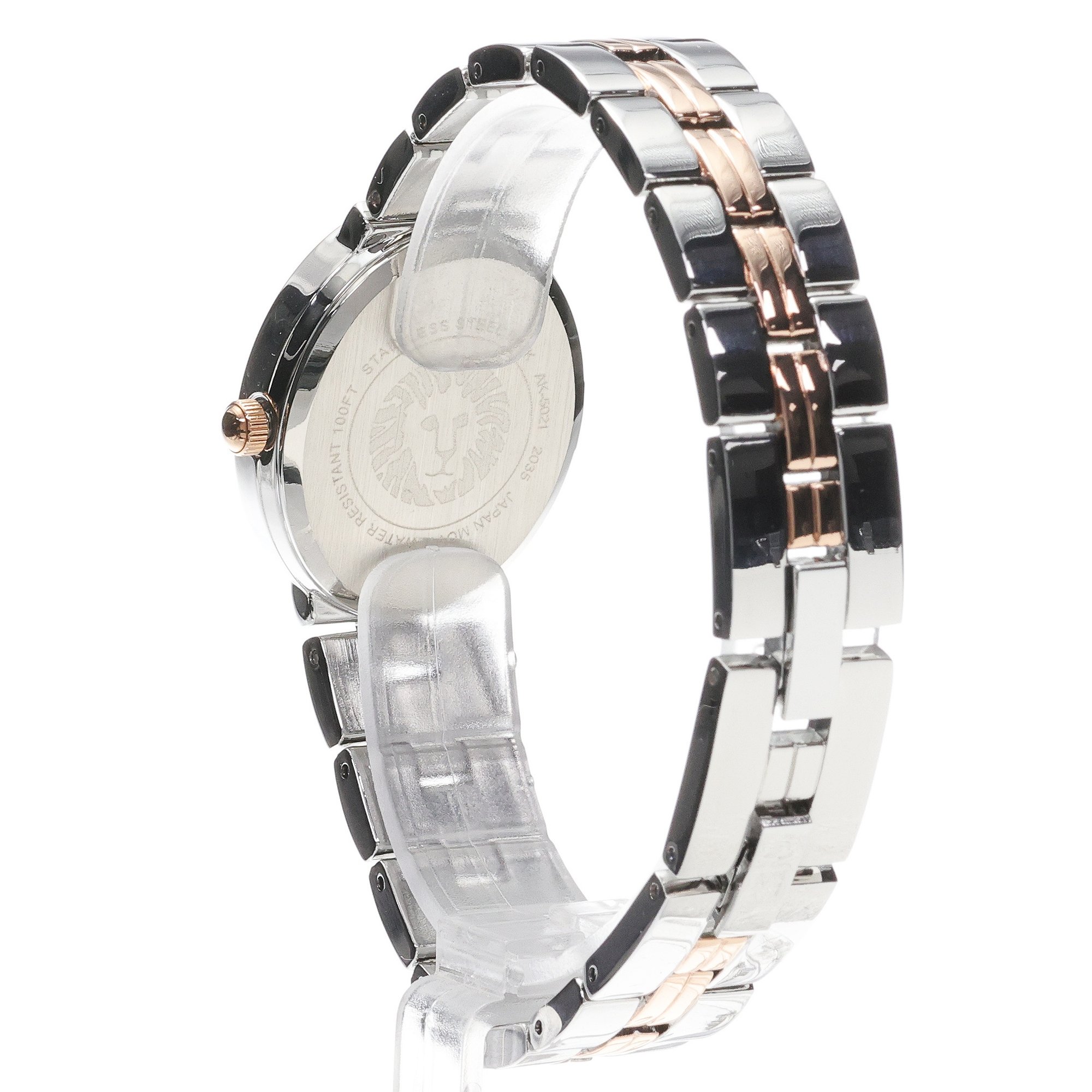 Anne Klein AK-5021SVRT zegarek srebrny klasyczny Bransoleta bransoleta - miniatura 4