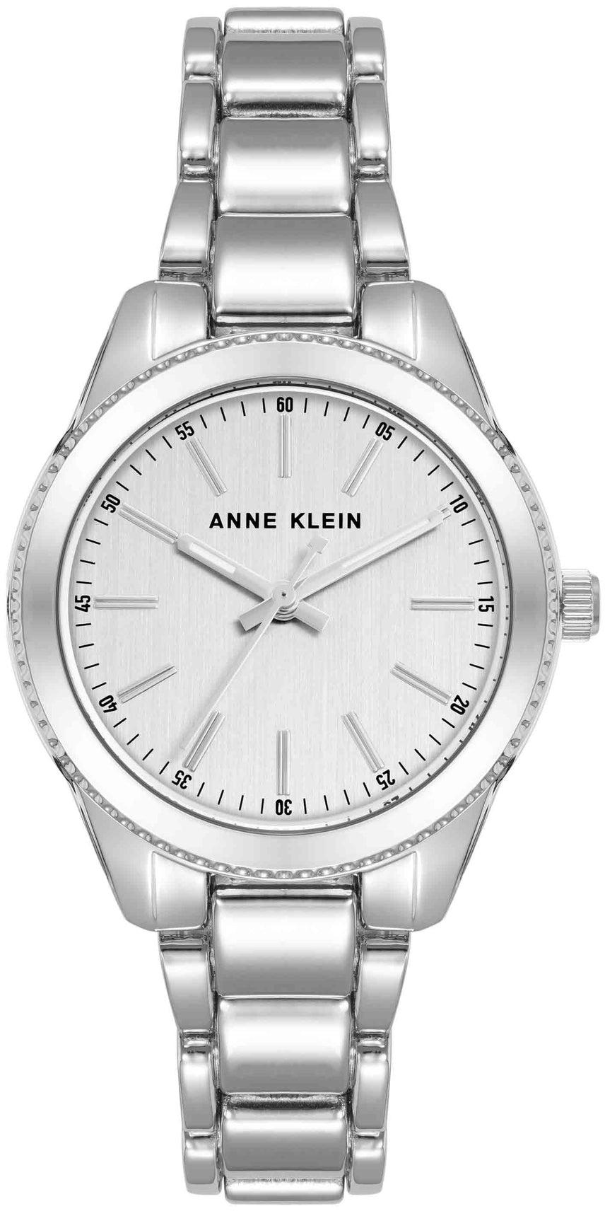 Anne Klein Minimalist Contemporary Watch AK-5041SVSV