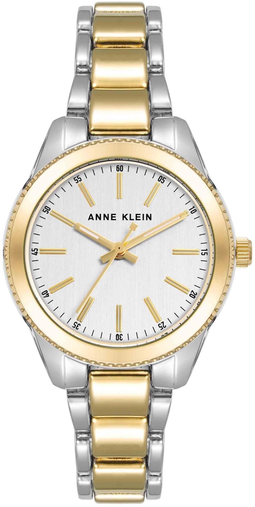 Anne Klein Minimalist Contemporary Watch AK-5041SVTT