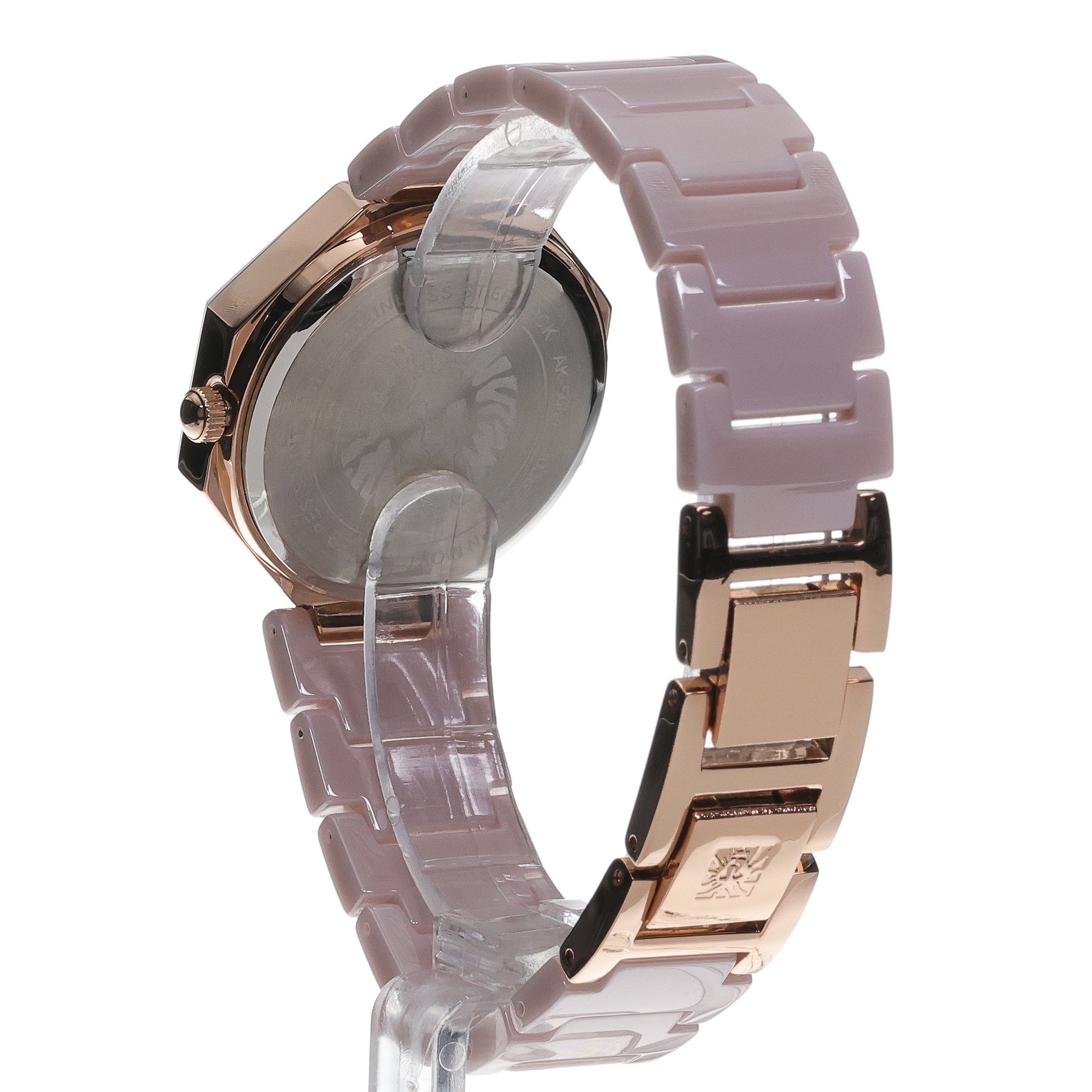 Anne Klein AK-5064RGMV zegarek różowy fashion-modowy Bransoleta bransoleta - miniatura 4