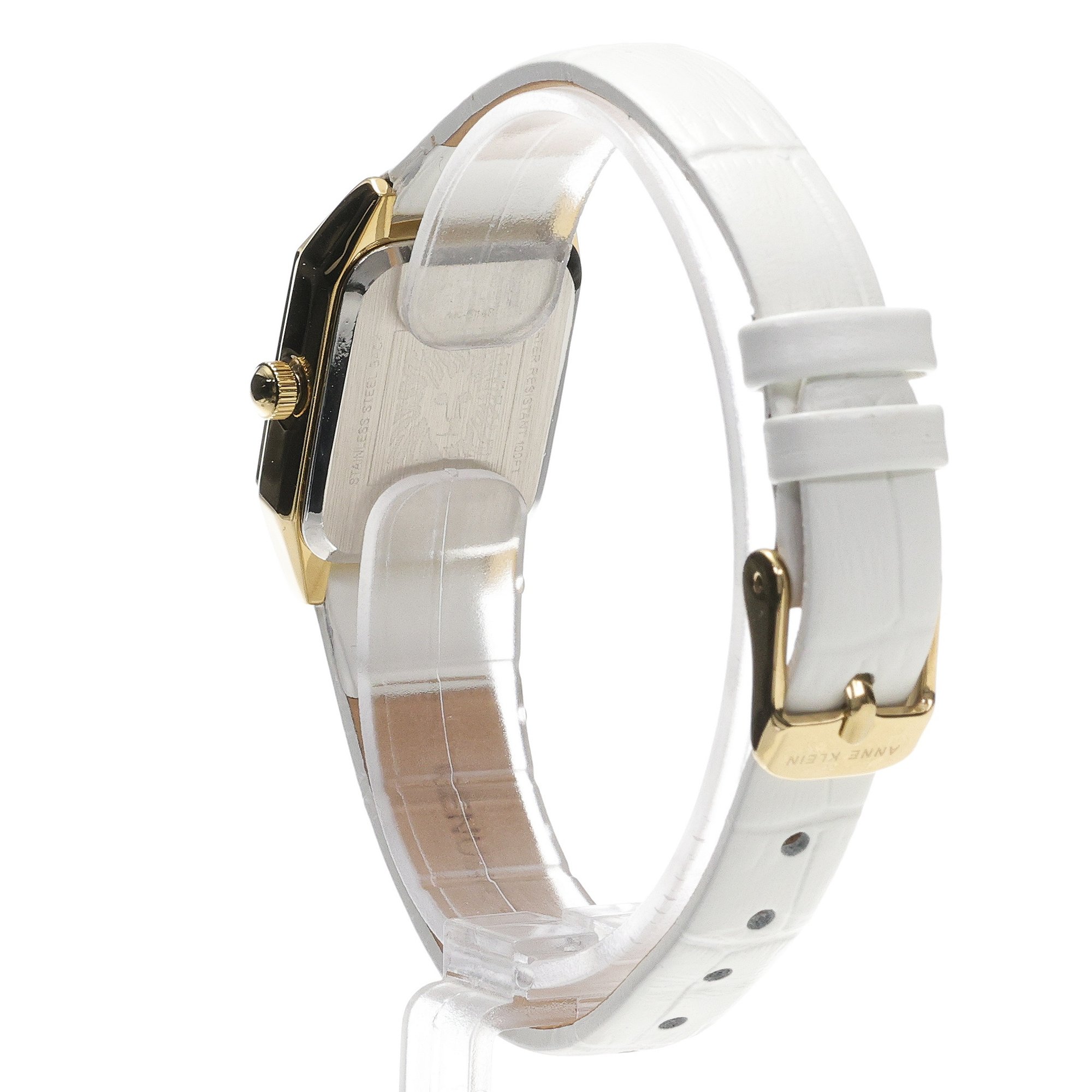 Anne Klein AK-5148SVWT zegarek złoty klasyczny Pasek pasek