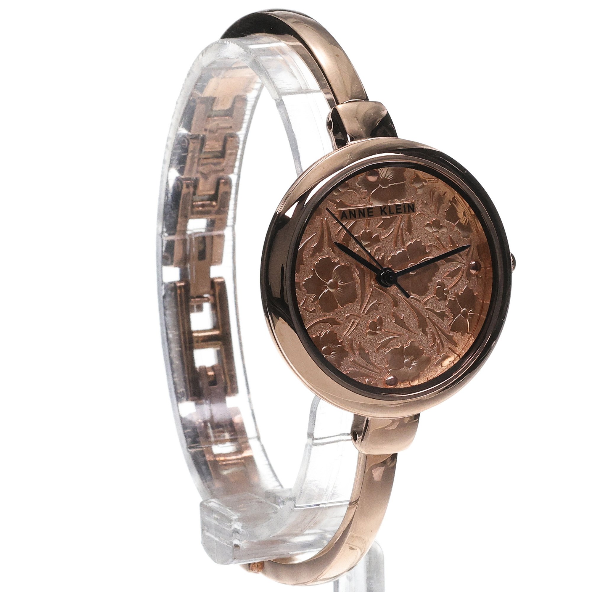 Anne Klein AK-5274RGST Floral Dial Bangle Watch Set zegarek fashion-modowy Bransoleta - miniatura 3