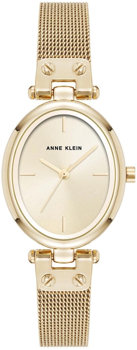Anne Klein Analog Oval Champagne AK-5326CHGB