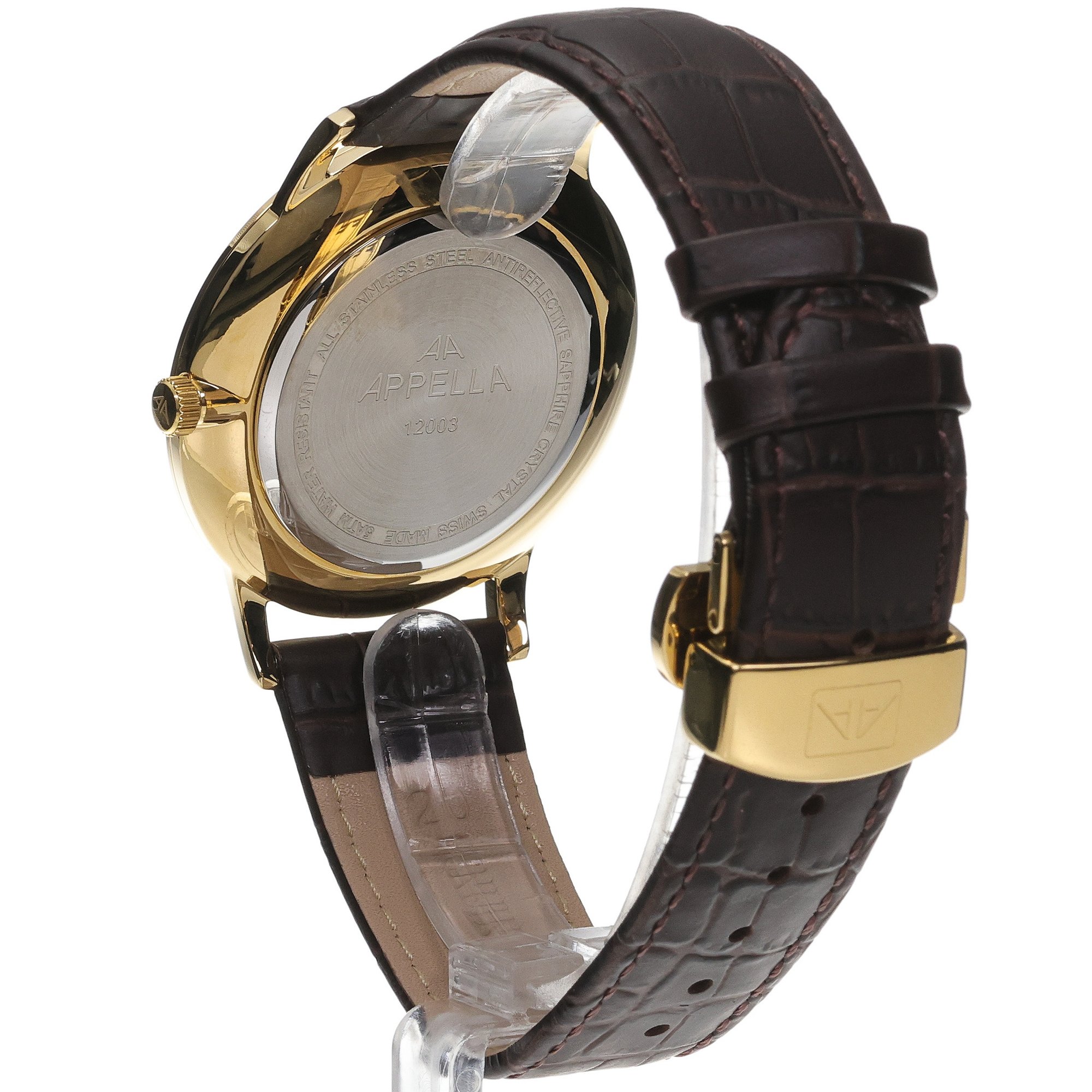 Appella L120031291DQ męski zegarek Diamonds pasek - miniatura 4