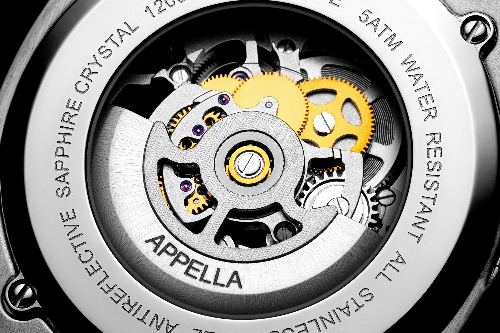 Appella L120065116ASQ zegarek srebrny klasyczny Bransoleta bransoleta - miniatura 5