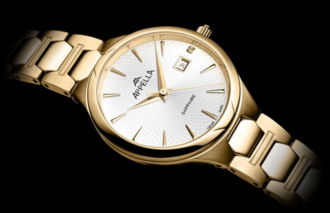 Appella L500101113DQ Diamonds zegarek damski elegancki szafirowe - miniatura 8