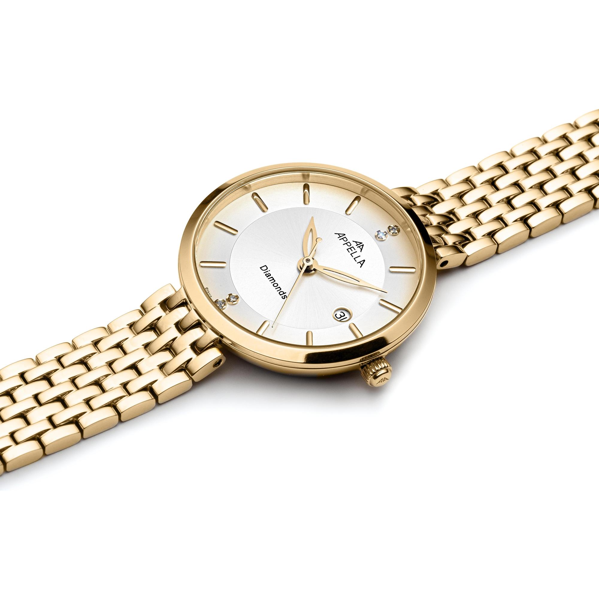 Appella L500131193DQ zegarek damski Diamonds