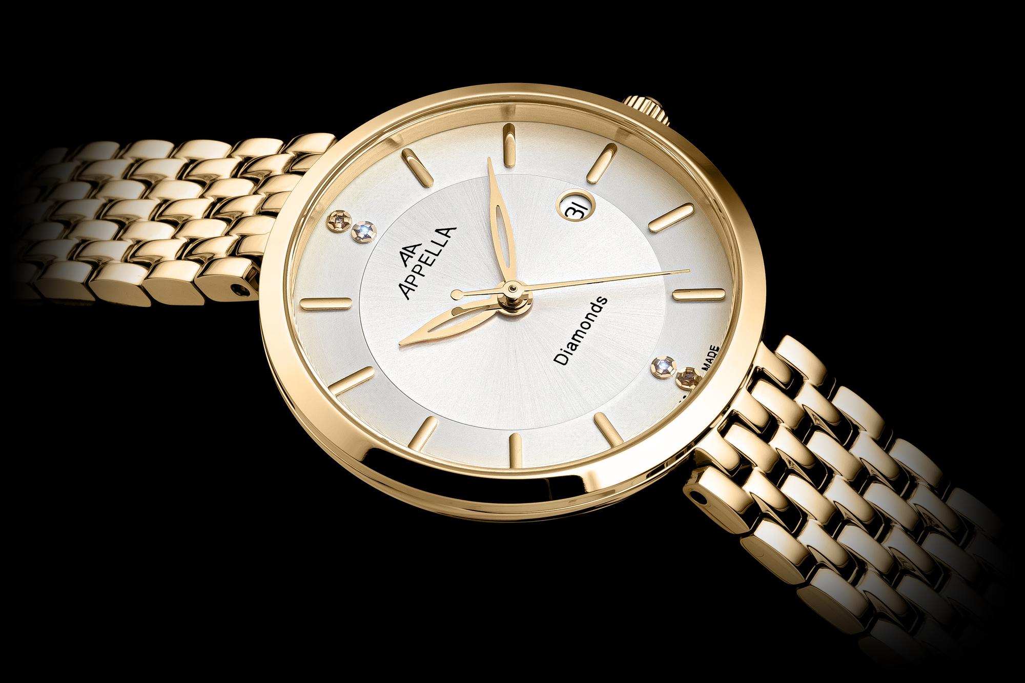 Appella L500131193DQ zegarek damski Diamonds