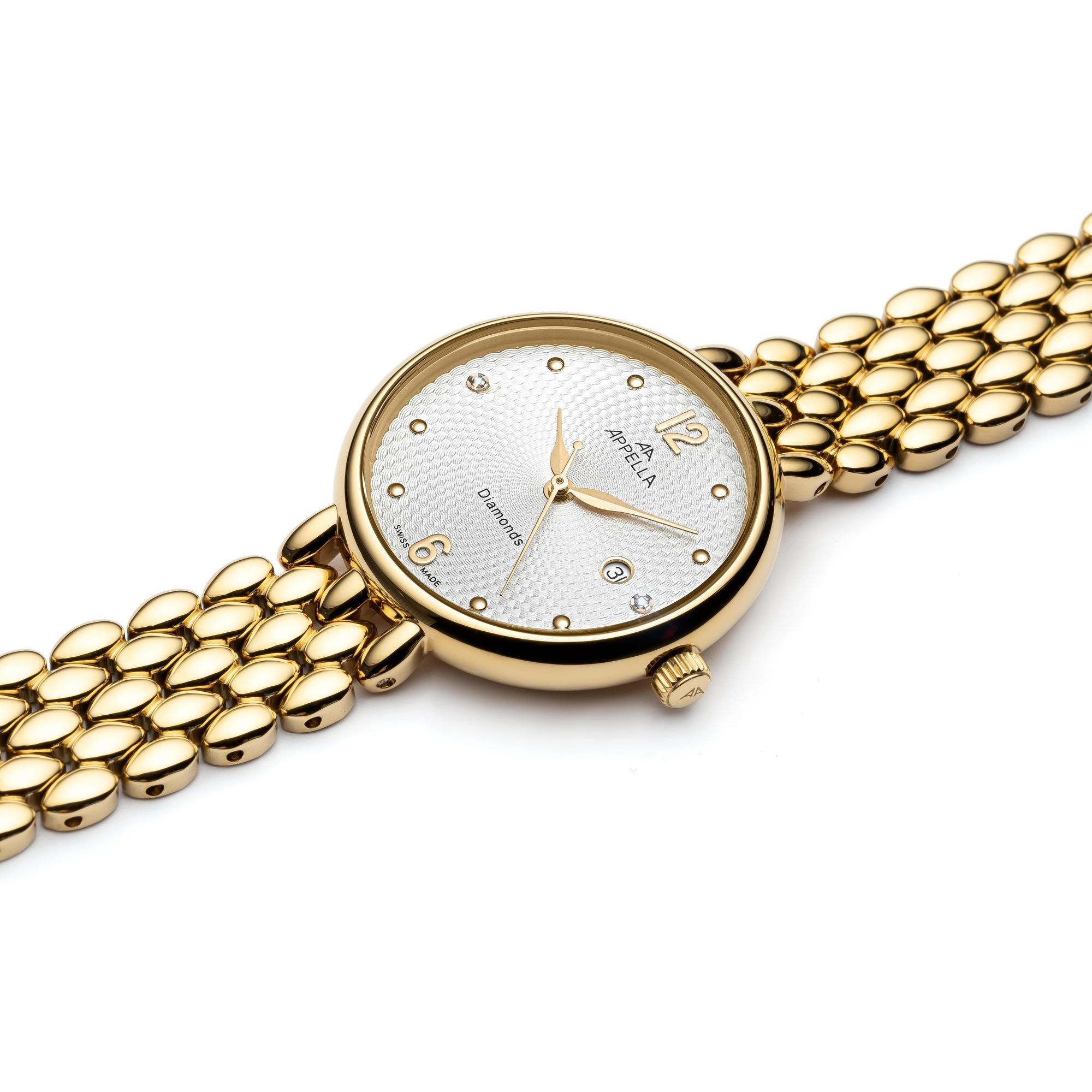 Appella L500141173DQ damski zegarek Diamonds bransoleta - miniatura 6