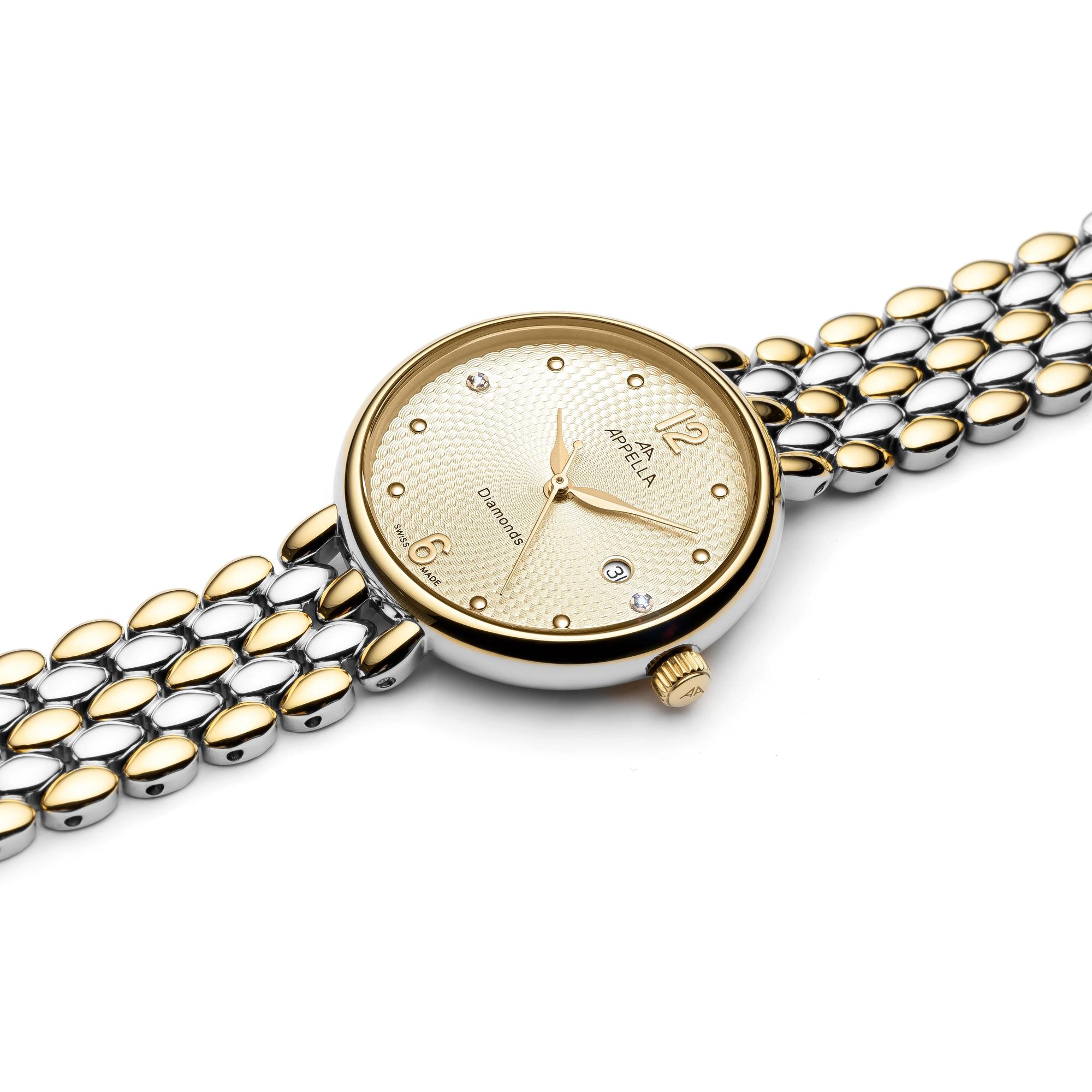 Appella L500142171DQ zegarek damski Diamonds