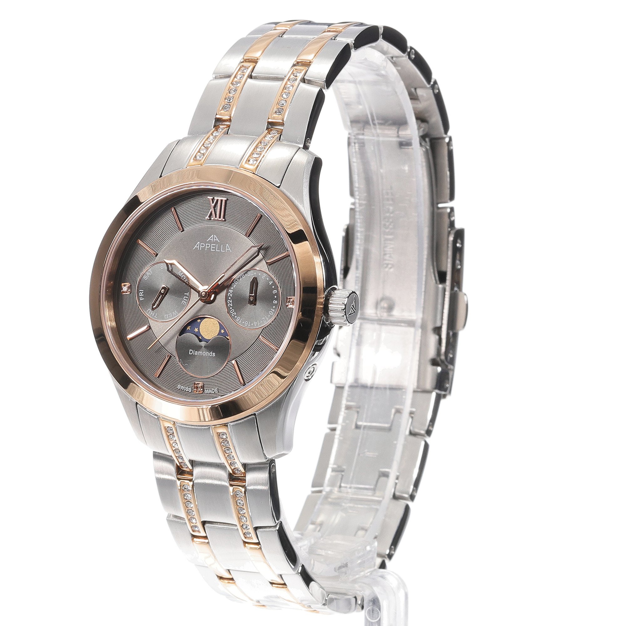 Appella L50021R166DQF zegarek damski Diamonds