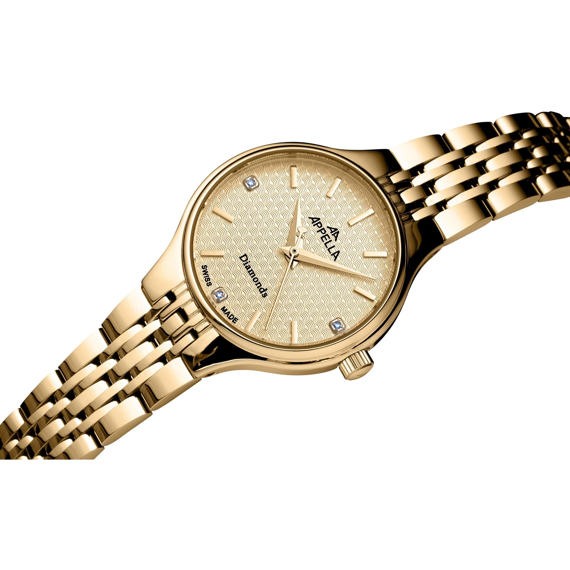 Appella L500251111DQ zegarek damski Bransoleta