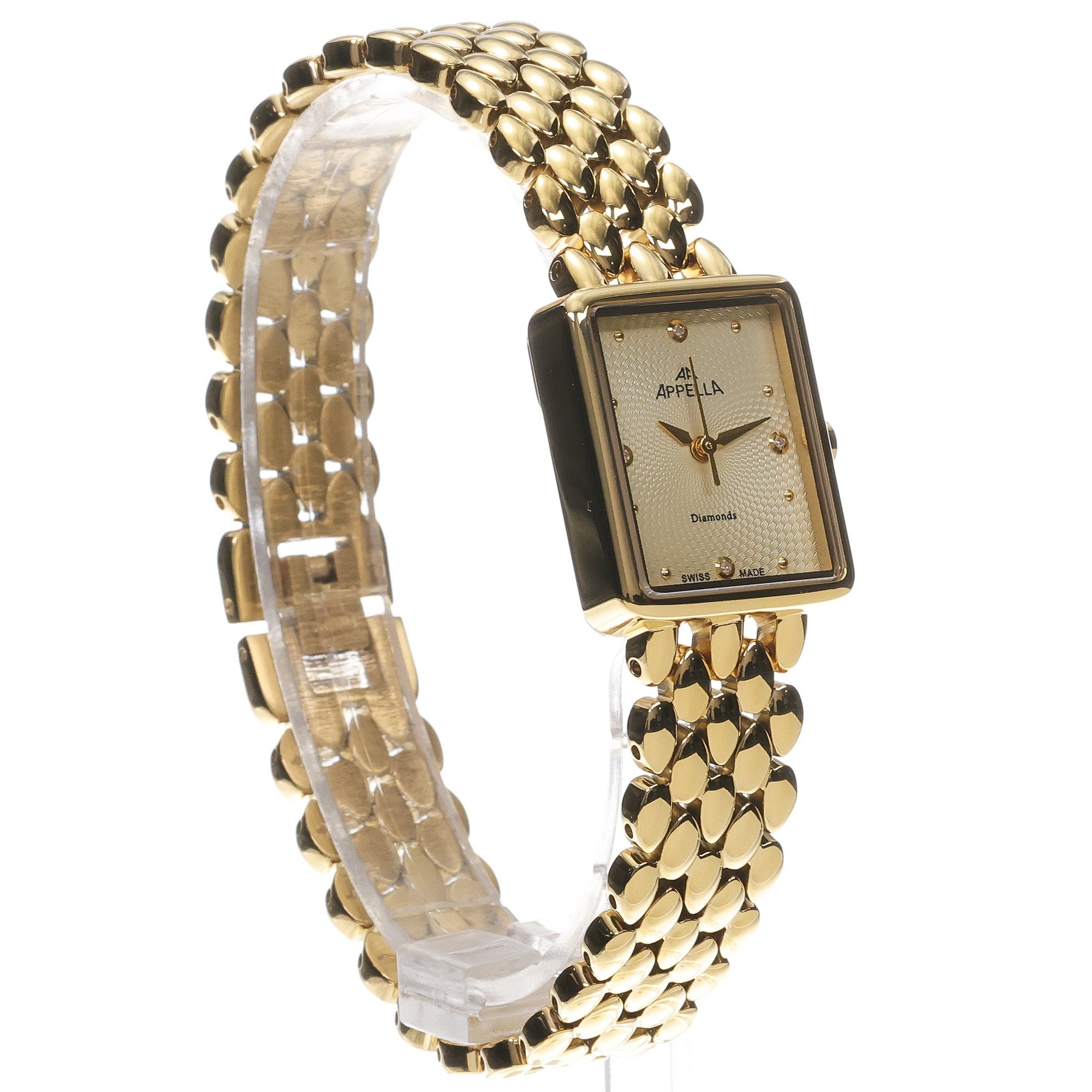 Appella L500321141DQ Bransoleta elegancki zegarek złoty