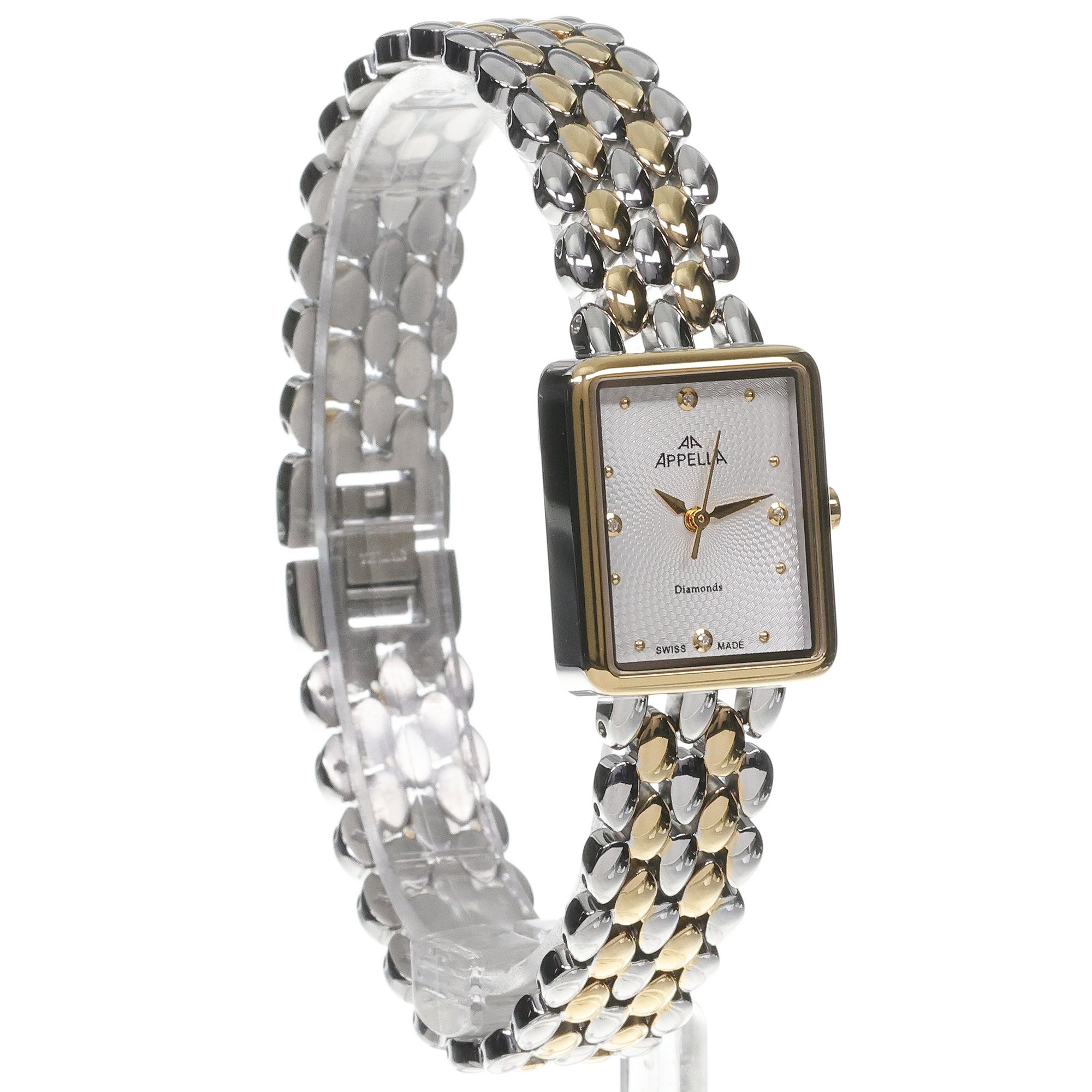 Appella L500322143DQ Bransoleta elegancki zegarek srebrny