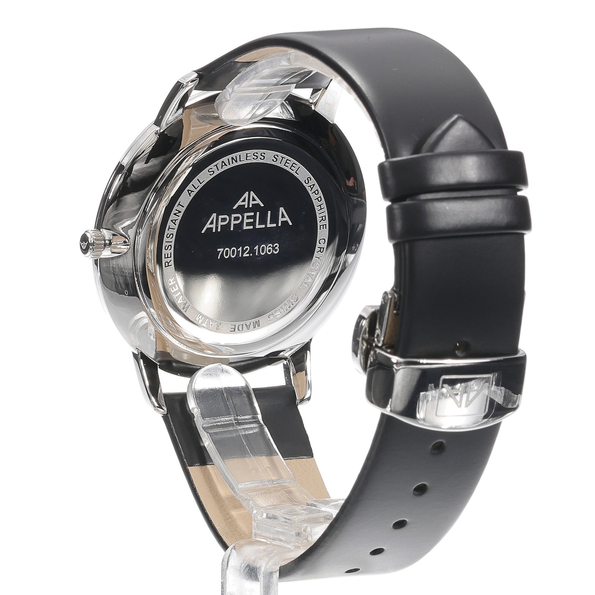 Appella L700125215Q Pasek zegarek męski klasyczny szafirowe - miniatura 4