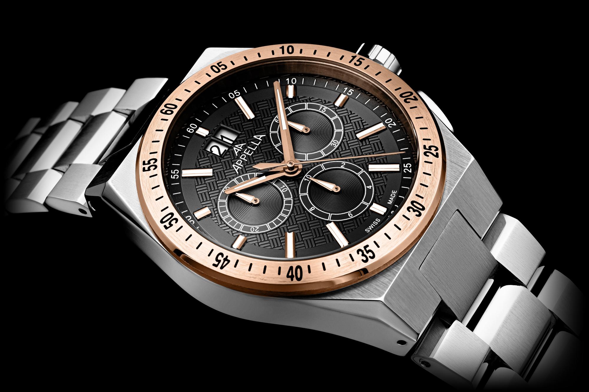 Appella L70015R116CH Classic Bransoleta sportowy zegarek srebrny - miniatura 9