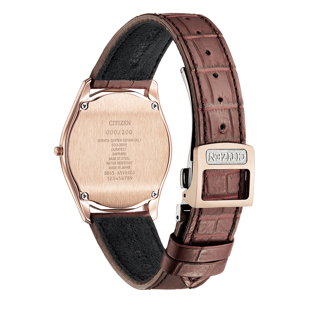 AQ5012-14W męski zegarek Ecodrive pasek - miniatura 3