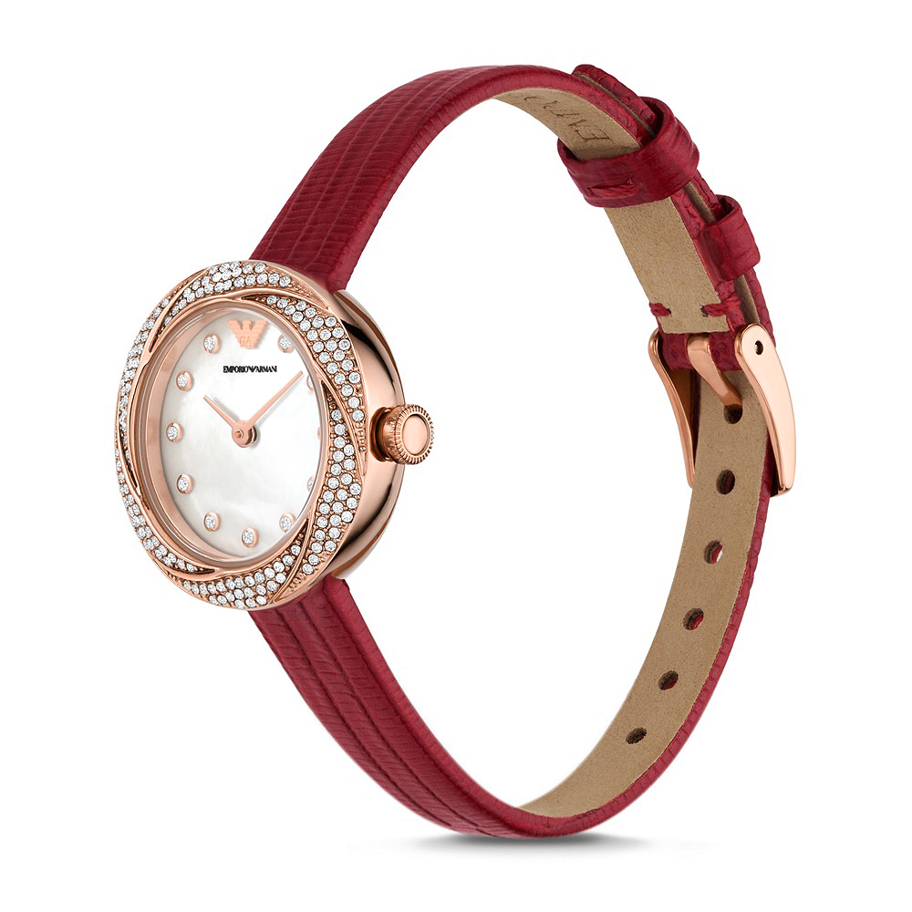 AR11475 zegarek różowe złoto fashion-modowy Rosa bransoleta - miniatura 3