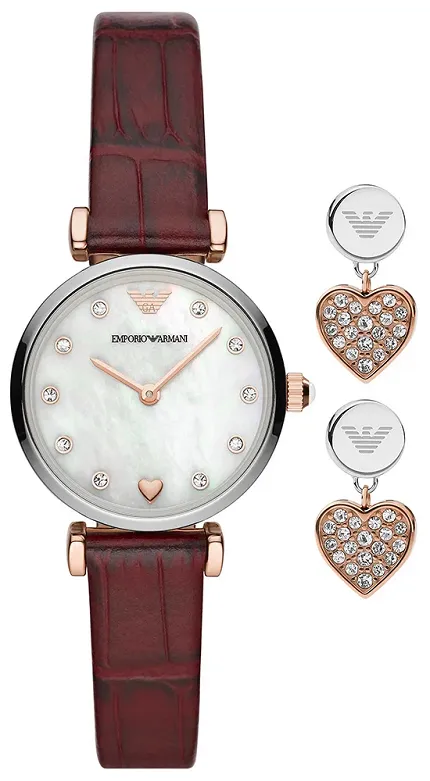 Emporio Armani AR80040 Ladies GIANNI T-BAR GIFT SET - zdjęcie 1