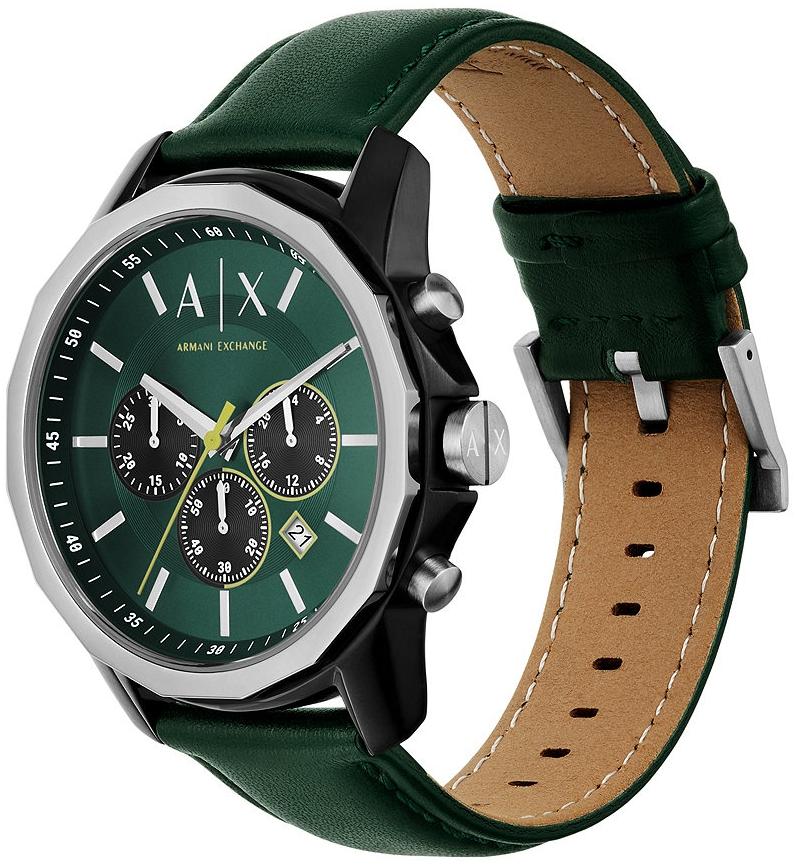 Armani Exchange AX1741 zegarek srebrny fashion-modowy Fashion pasek - miniatura 4