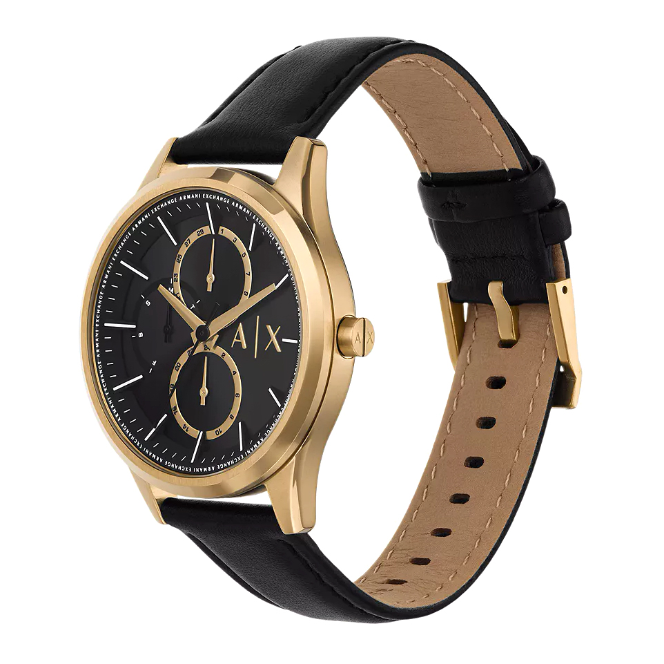 Armani Exchange AX1869 zegarek brązowy klasyczny Fashion pasek - miniatura 3
