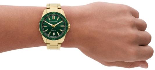 Armani Exchange AX1951 zegarek złoty klasyczny Armani Exchange bransoleta - miniatura 5