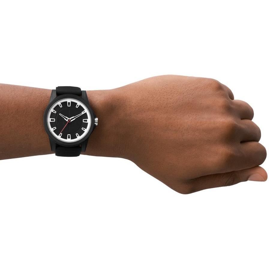 Armani Exchange AX2520 zegarek czarny klasyczny Fashion pasek