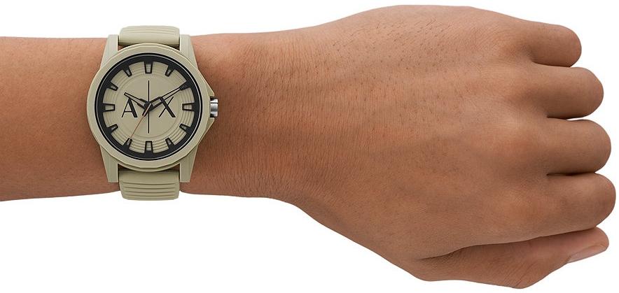 Armani Exchange AX2528 zegarek szary klasyczny Fashion pasek - miniatura 5