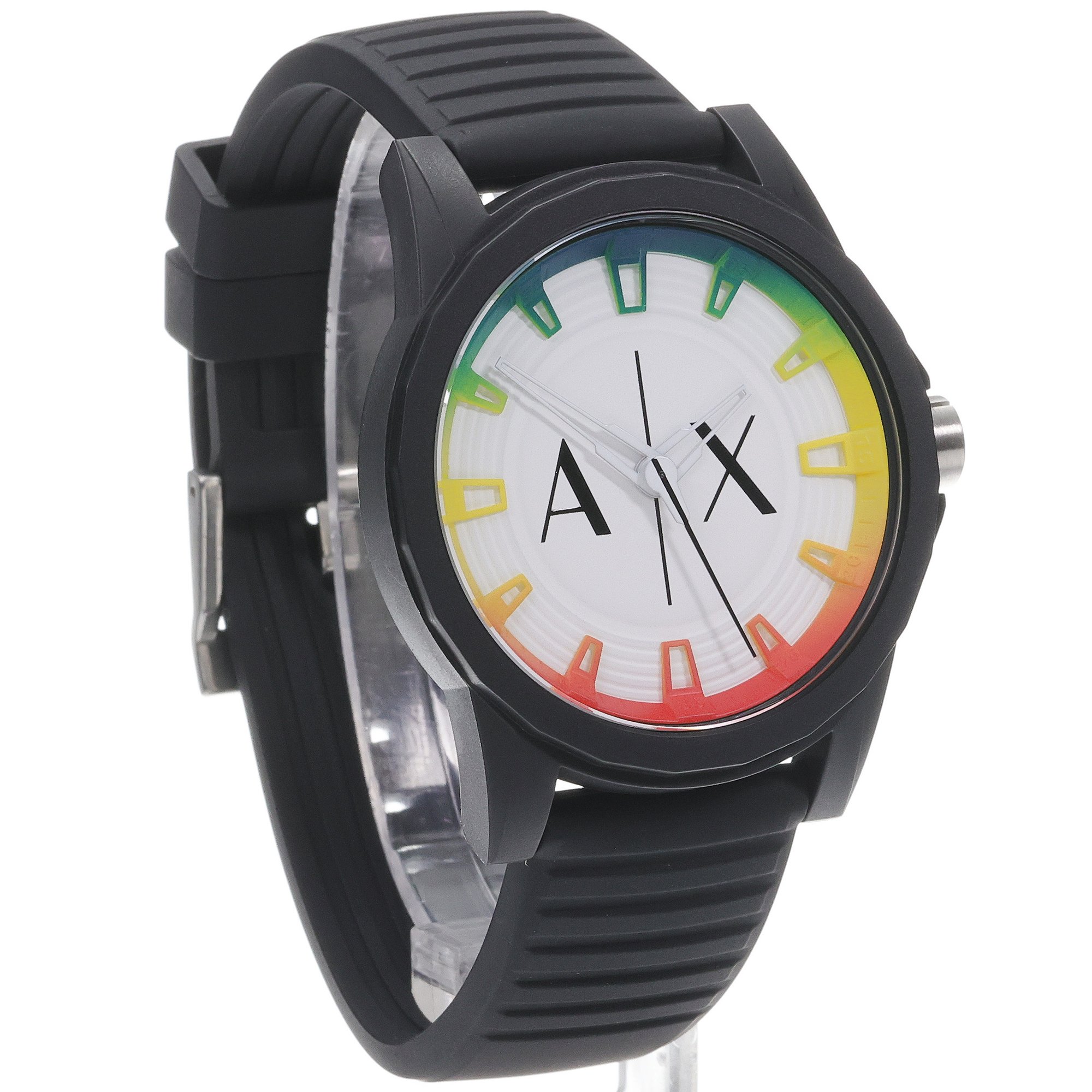 Armani Exchange AX2531 zegarek czarny klasyczny Fashion pasek - miniatura 3