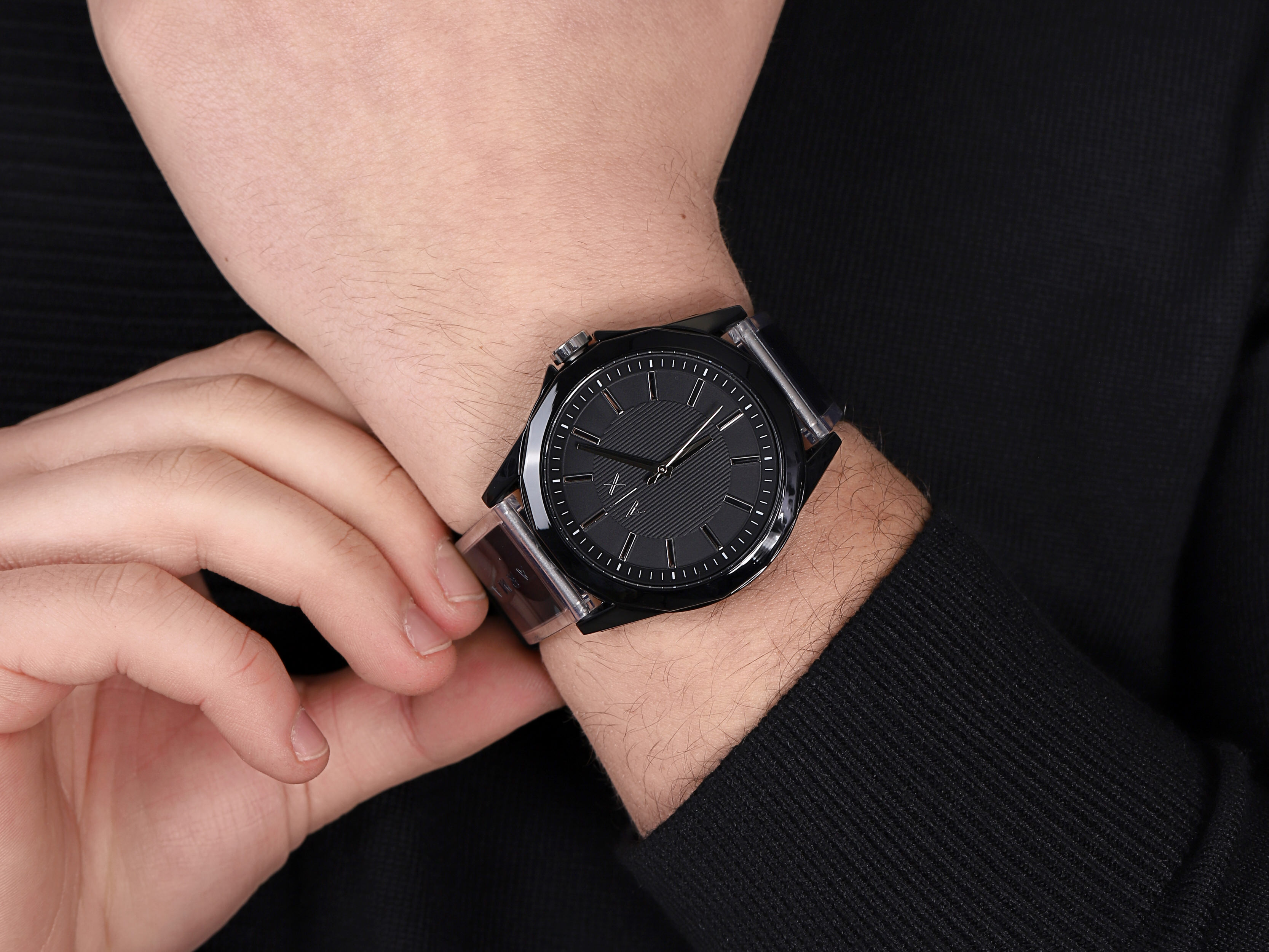 Armani Exchange AX2629 męski zegarek Fashion pasek - miniatura 4