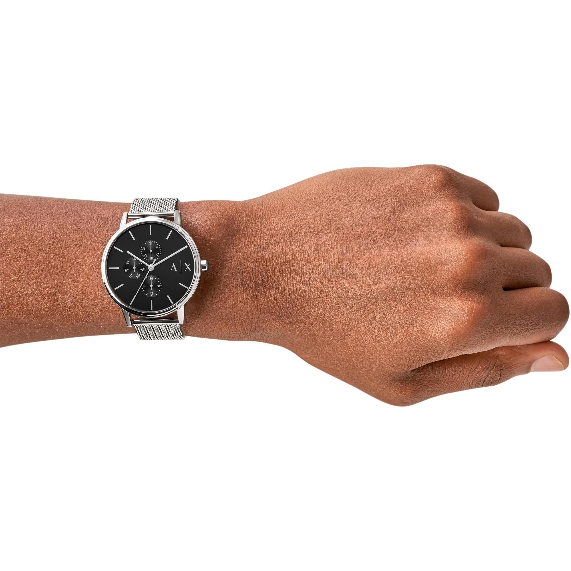 Armani Exchange AX2714 Fashion klasyczny zegarek srebrny - miniatura 9