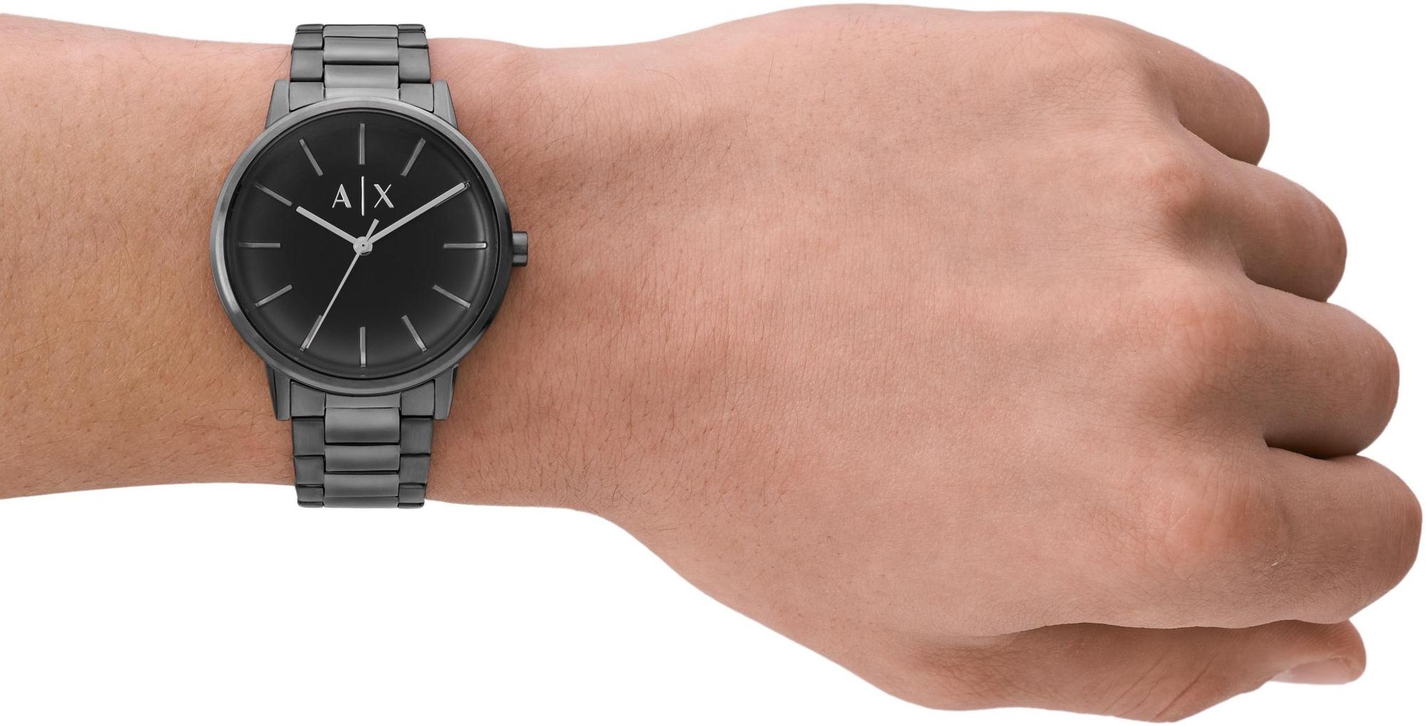 Armani Exchange AX2761 zegarek szary klasyczny Fashion bransoleta - miniatura 5