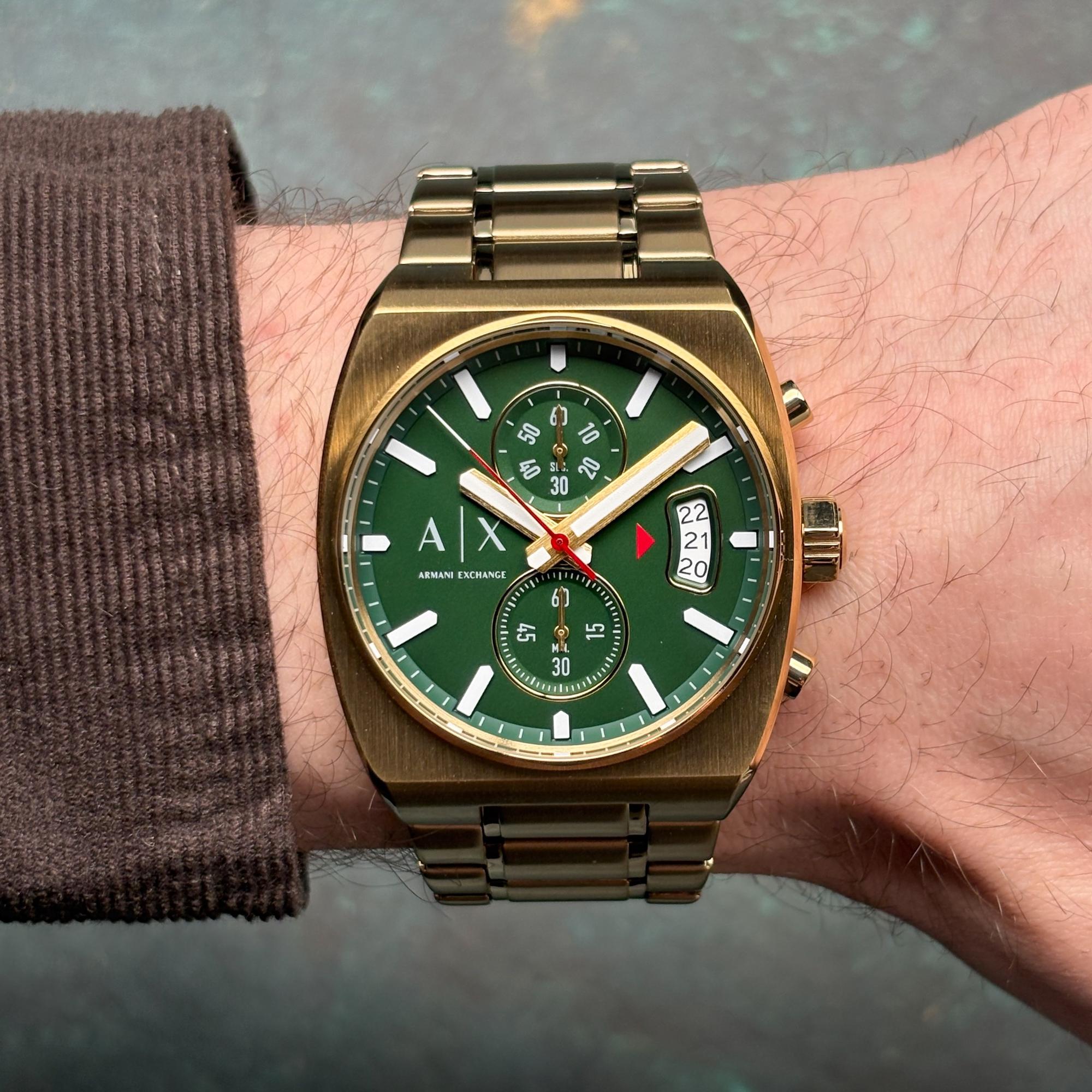 Armani Exchange AX2822 zegarek męski klasyczny Fashion bransoleta